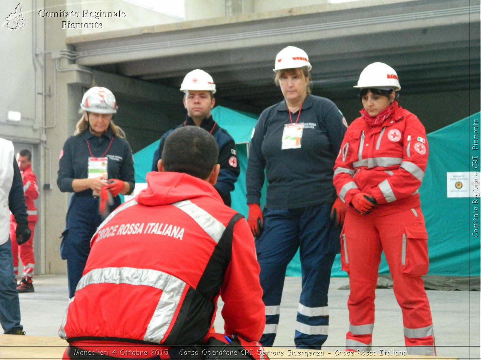 Moncalieri 4 Ottobre 2015 - Corso Operatore CRI Settore Emergenza - Croce Rossa Italiana- Comitato Regionale del Piemonte