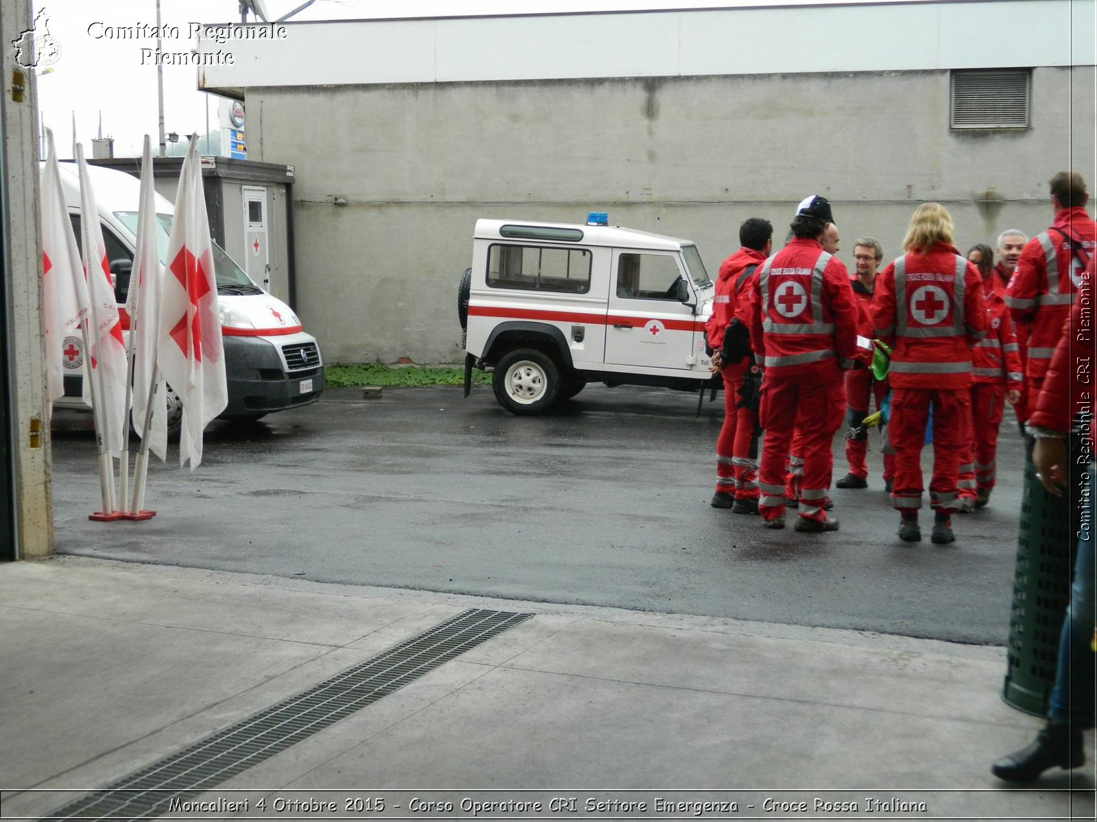 Moncalieri 4 Ottobre 2015 - Corso Operatore CRI Settore Emergenza - Croce Rossa Italiana- Comitato Regionale del Piemonte