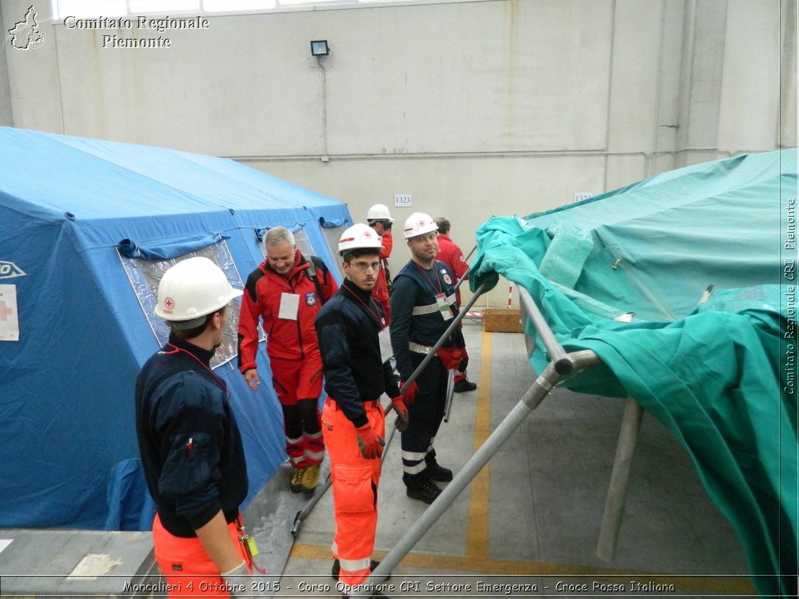 Moncalieri 4 Ottobre 2015 - Corso Operatore CRI Settore Emergenza - Croce Rossa Italiana- Comitato Regionale del Piemonte