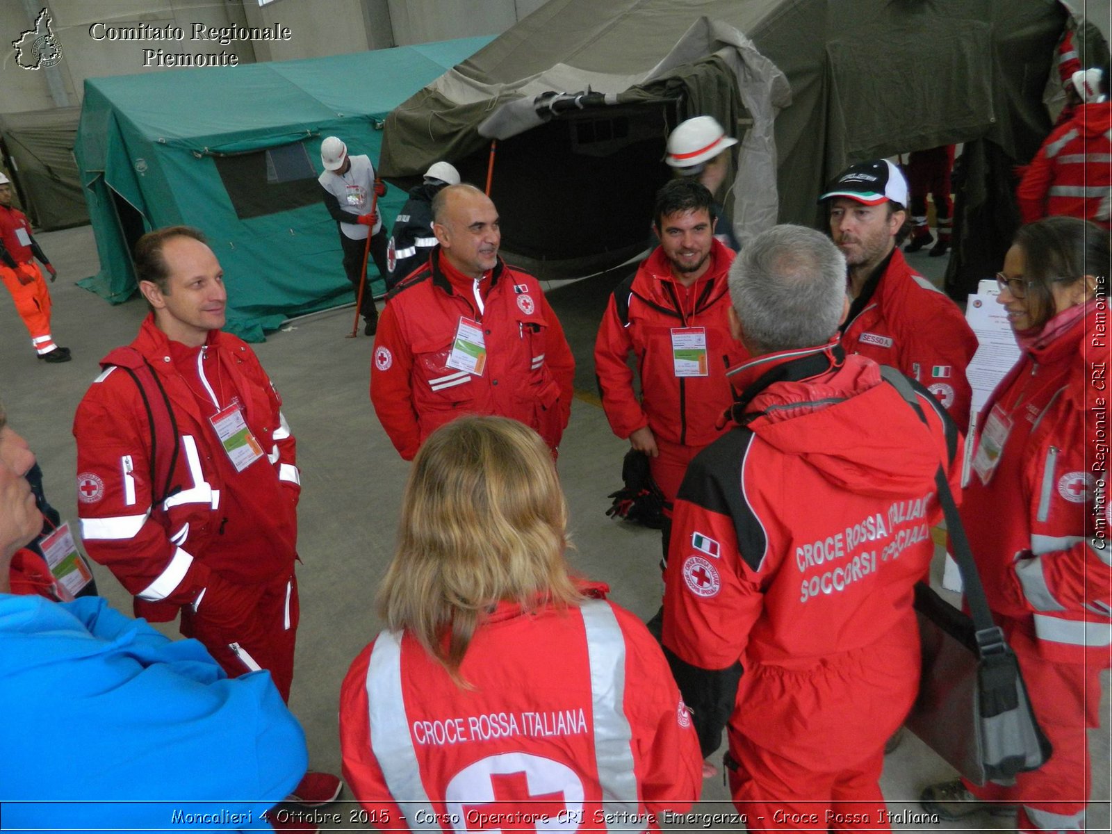 Moncalieri 4 Ottobre 2015 - Corso Operatore CRI Settore Emergenza - Croce Rossa Italiana- Comitato Regionale del Piemonte