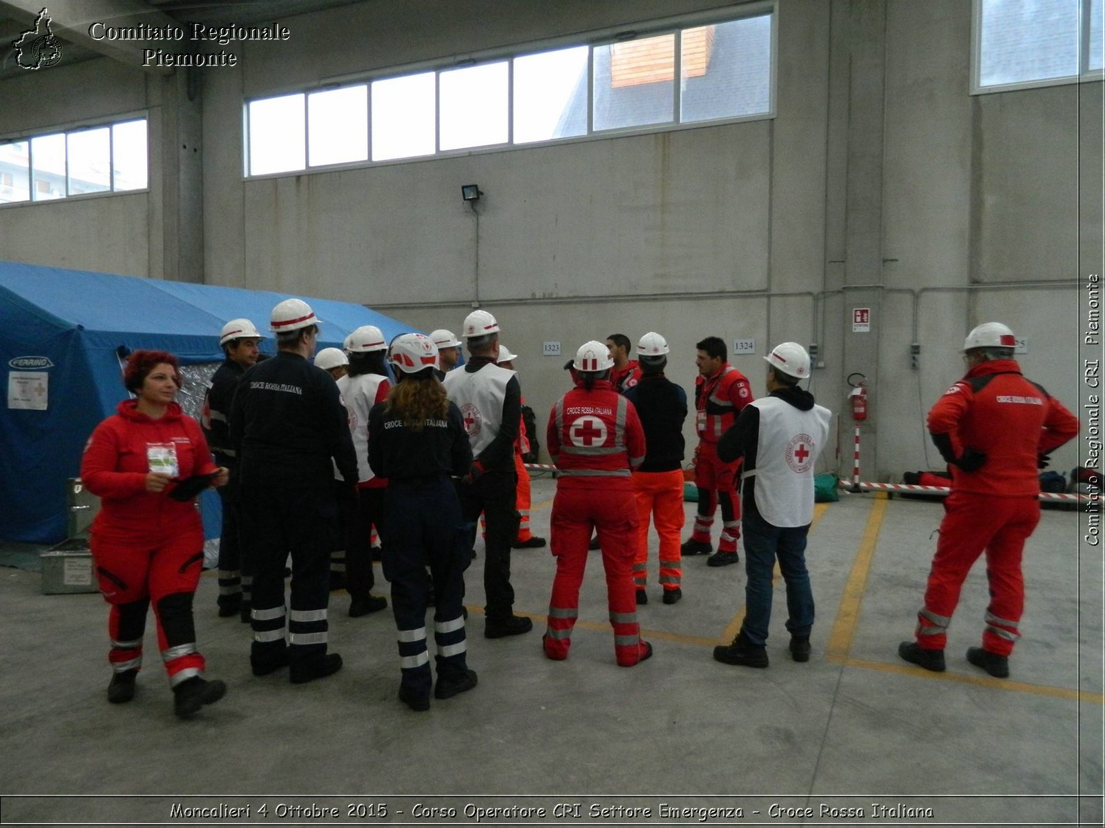 Moncalieri 4 Ottobre 2015 - Corso Operatore CRI Settore Emergenza - Croce Rossa Italiana- Comitato Regionale del Piemonte