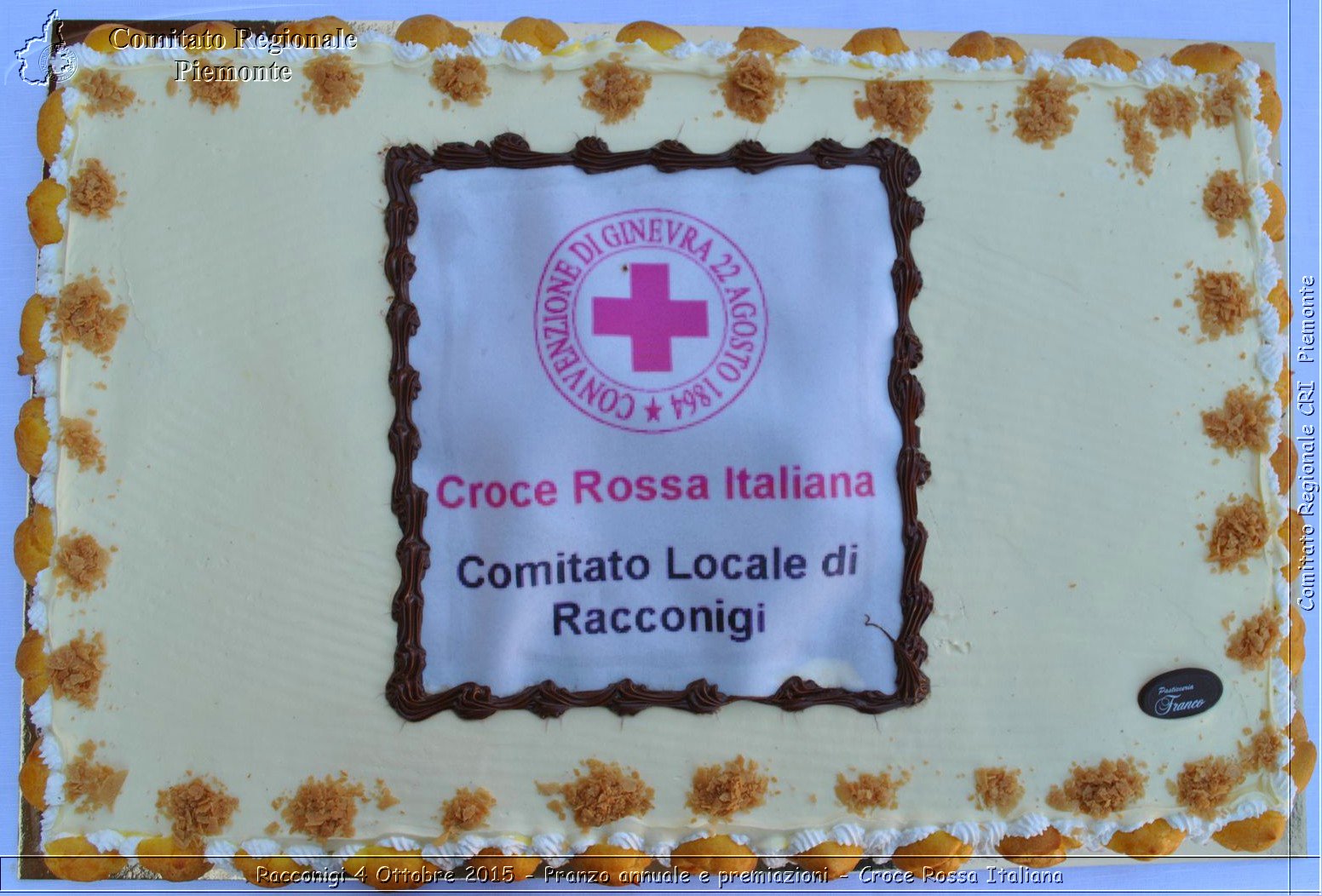 Racconigi 4 Ottobre 2015 - Pranzo annuale e premiazioni - Croce Rossa Italiana- Comitato Regionale del Piemonte