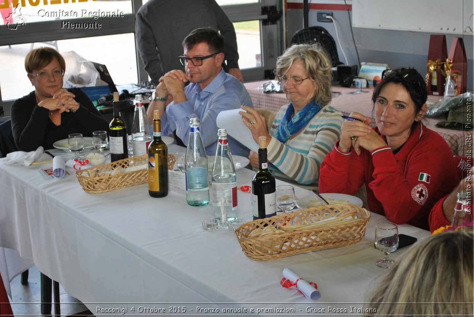 Racconigi 4 Ottobre 2015 - Pranzo annuale e premiazioni - Croce Rossa Italiana- Comitato Regionale del Piemonte