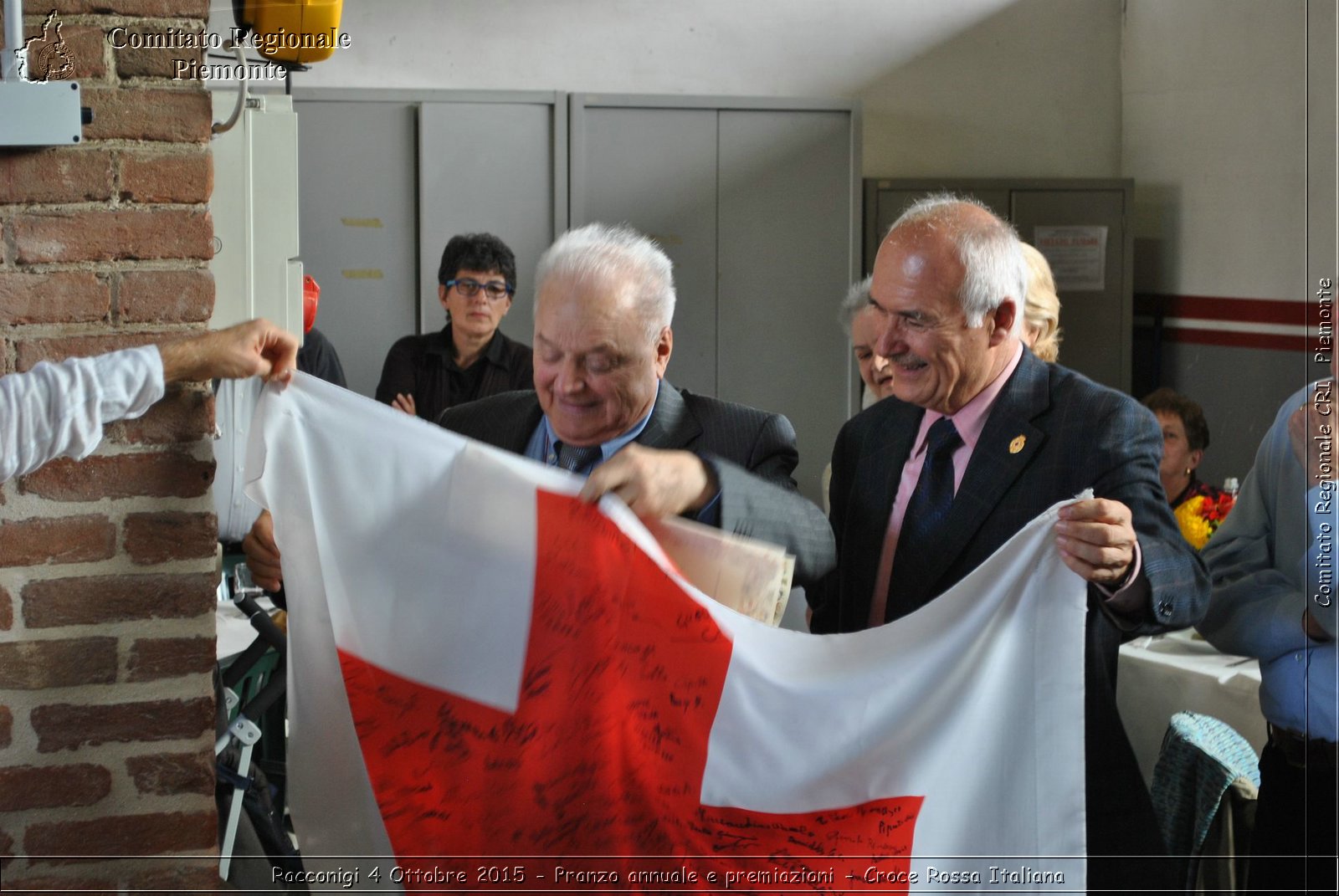 Racconigi 4 Ottobre 2015 - Pranzo annuale e premiazioni - Croce Rossa Italiana- Comitato Regionale del Piemonte