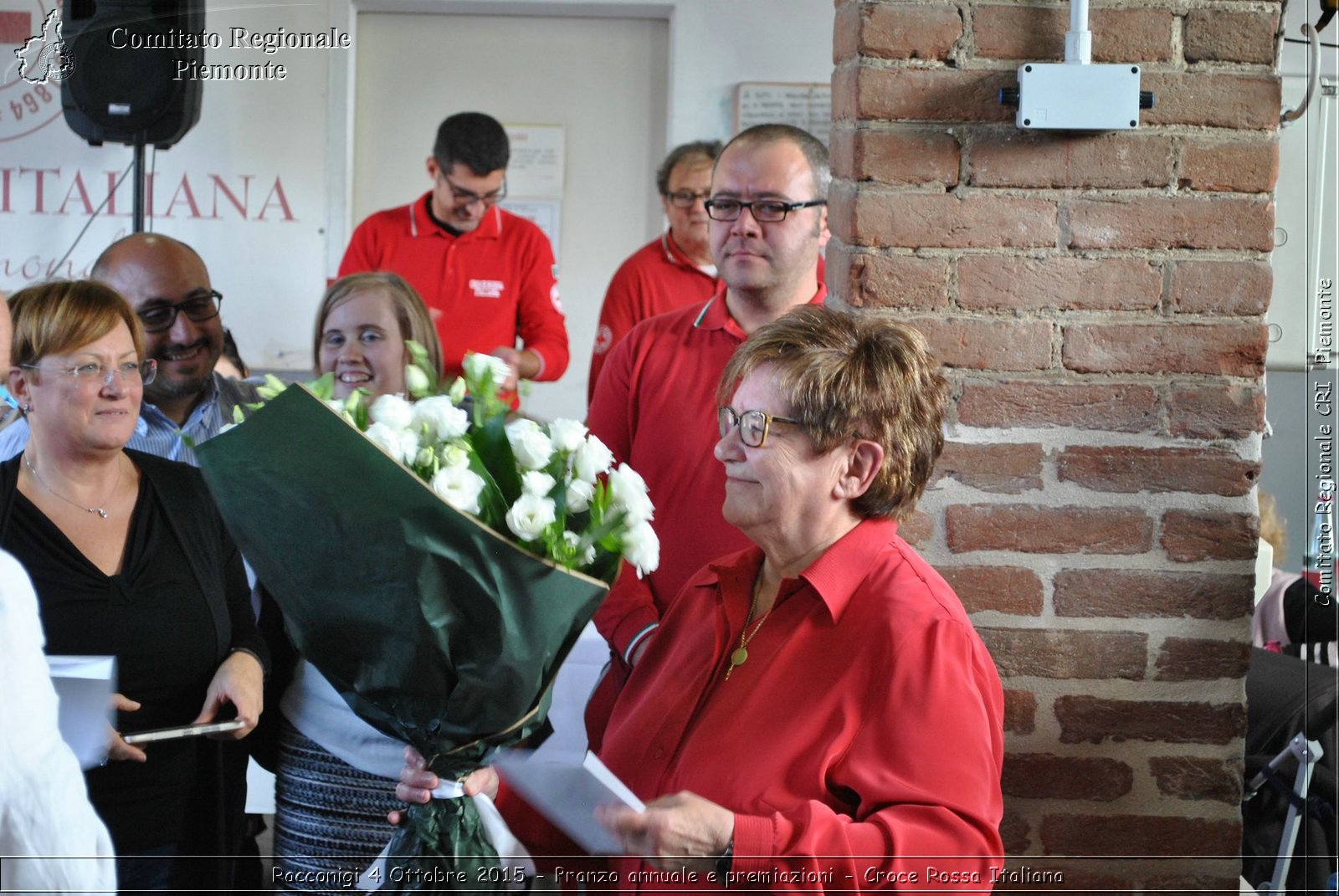 Racconigi 4 Ottobre 2015 - Pranzo annuale e premiazioni - Croce Rossa Italiana- Comitato Regionale del Piemonte