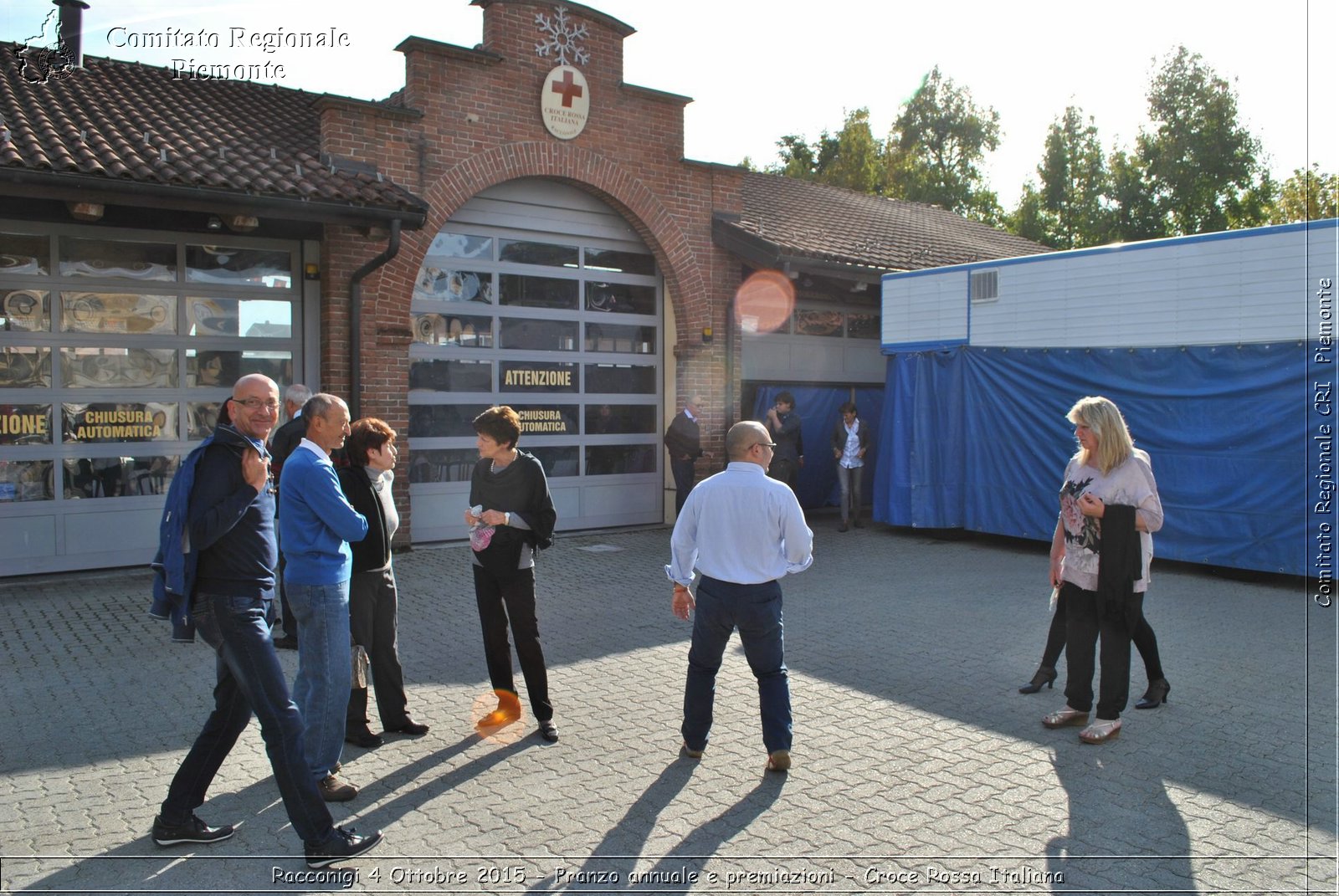 Racconigi 4 Ottobre 2015 - Pranzo annuale e premiazioni - Croce Rossa Italiana- Comitato Regionale del Piemonte