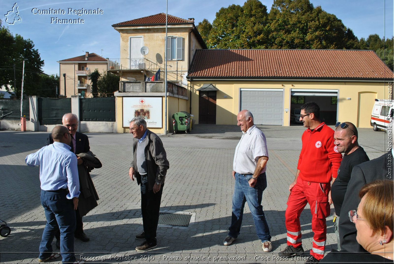 Racconigi 4 Ottobre 2015 - Pranzo annuale e premiazioni - Croce Rossa Italiana- Comitato Regionale del Piemonte