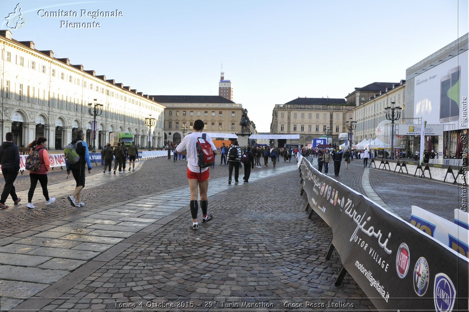 Torino 4 Ottobre 2015 - 29 Turin Marathon - Croce Rossa Italiana- Comitato Regionale del Piemonte