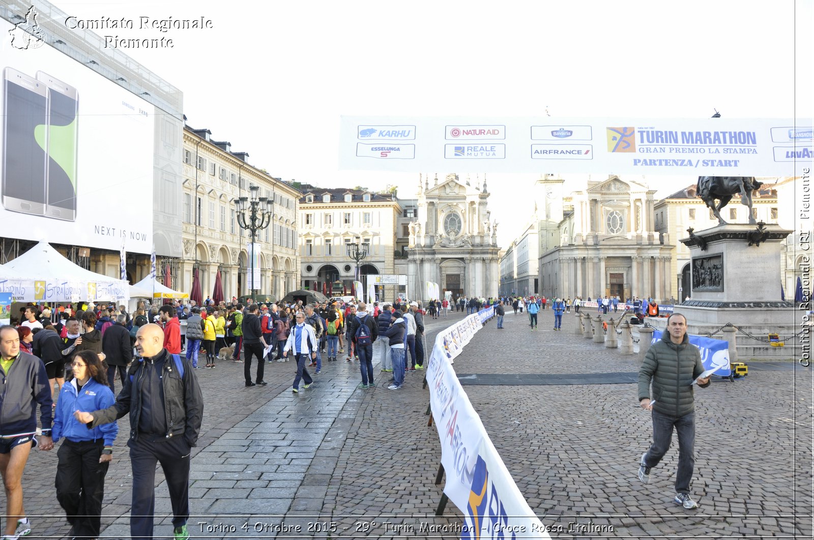 Torino 4 Ottobre 2015 - 29 Turin Marathon - Croce Rossa Italiana- Comitato Regionale del Piemonte