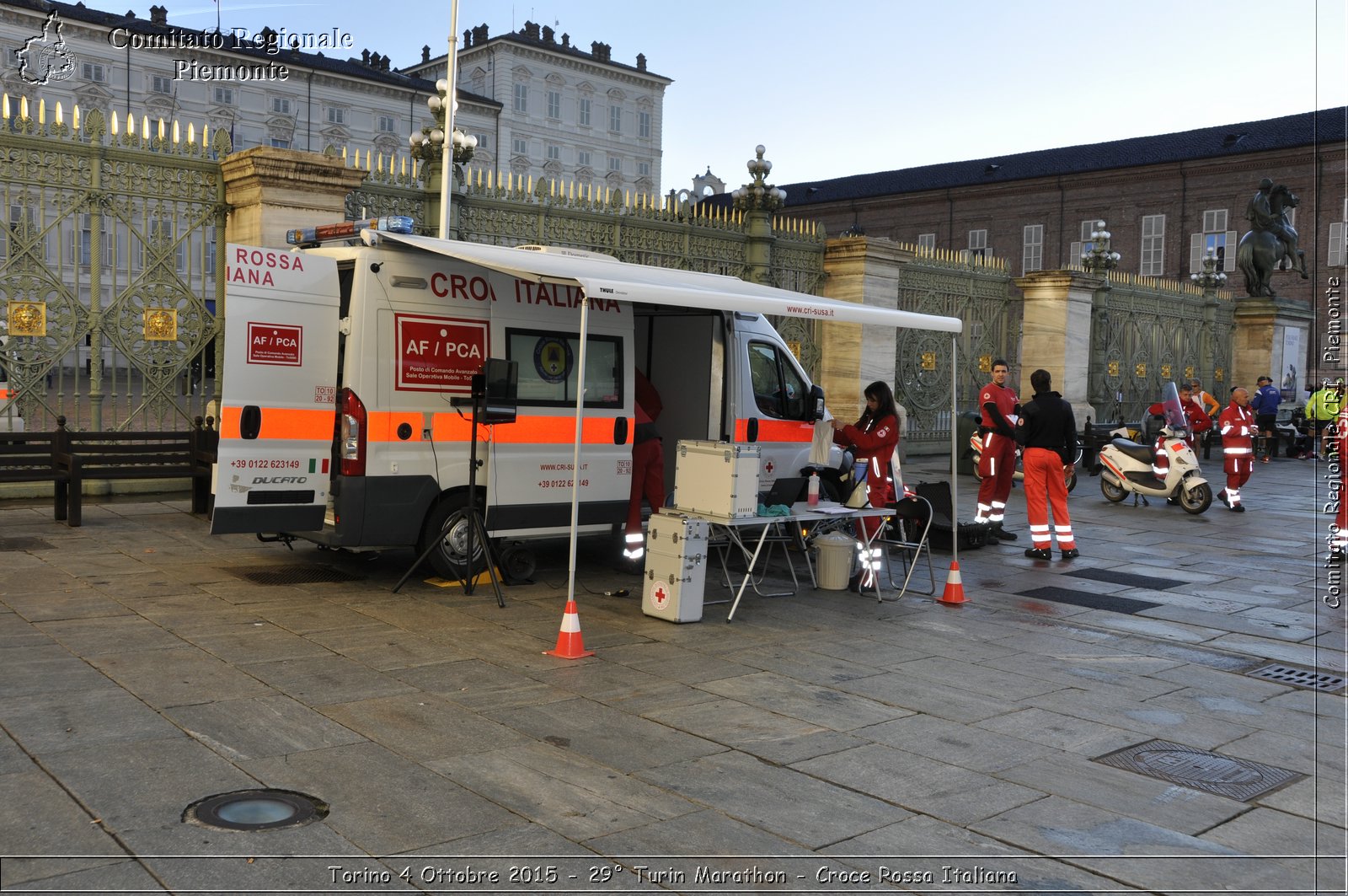 Torino 4 Ottobre 2015 - 29 Turin Marathon - Croce Rossa Italiana- Comitato Regionale del Piemonte