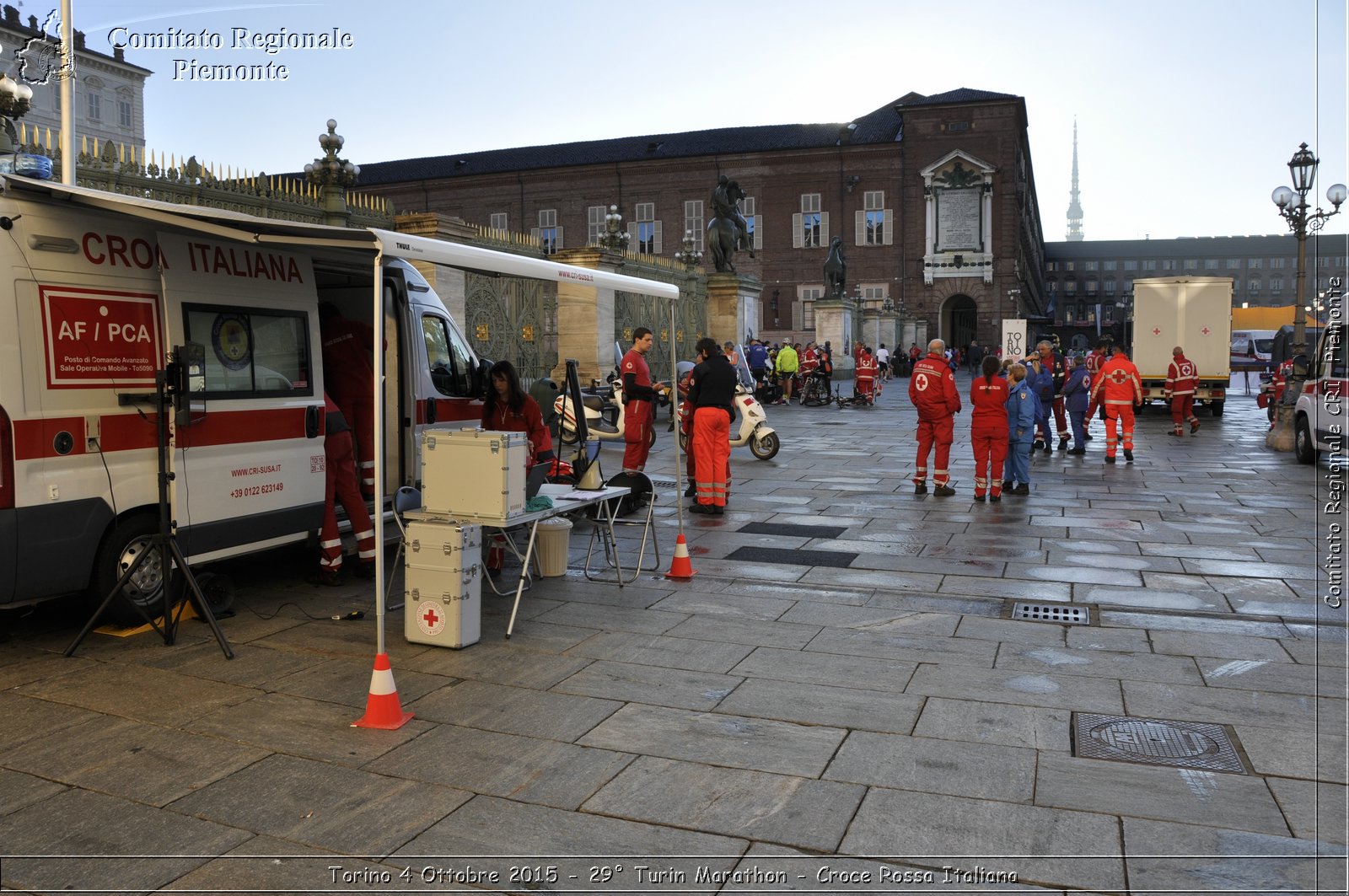 Torino 4 Ottobre 2015 - 29 Turin Marathon - Croce Rossa Italiana- Comitato Regionale del Piemonte