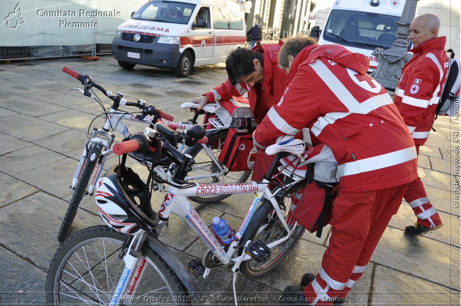 Torino 4 Ottobre 2015 - 29 Turin Marathon - Croce Rossa Italiana- Comitato Regionale del Piemonte