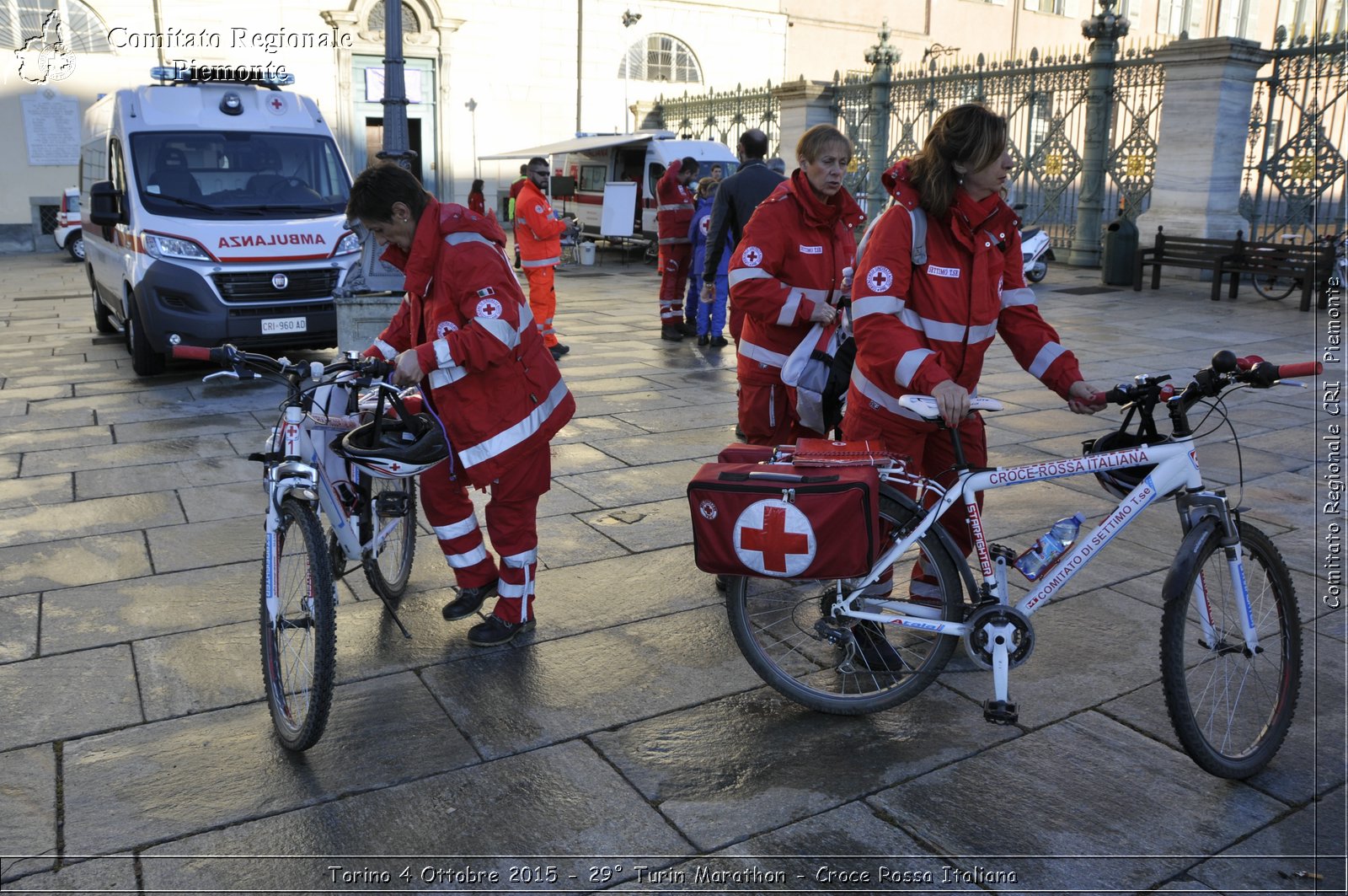 Torino 4 Ottobre 2015 - 29 Turin Marathon - Croce Rossa Italiana- Comitato Regionale del Piemonte