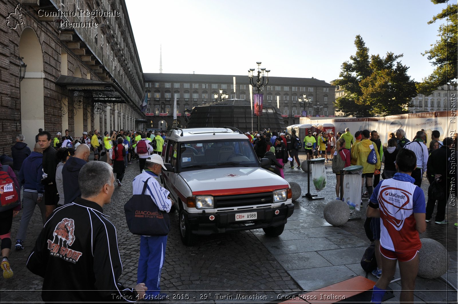 Torino 4 Ottobre 2015 - 29 Turin Marathon - Croce Rossa Italiana- Comitato Regionale del Piemonte