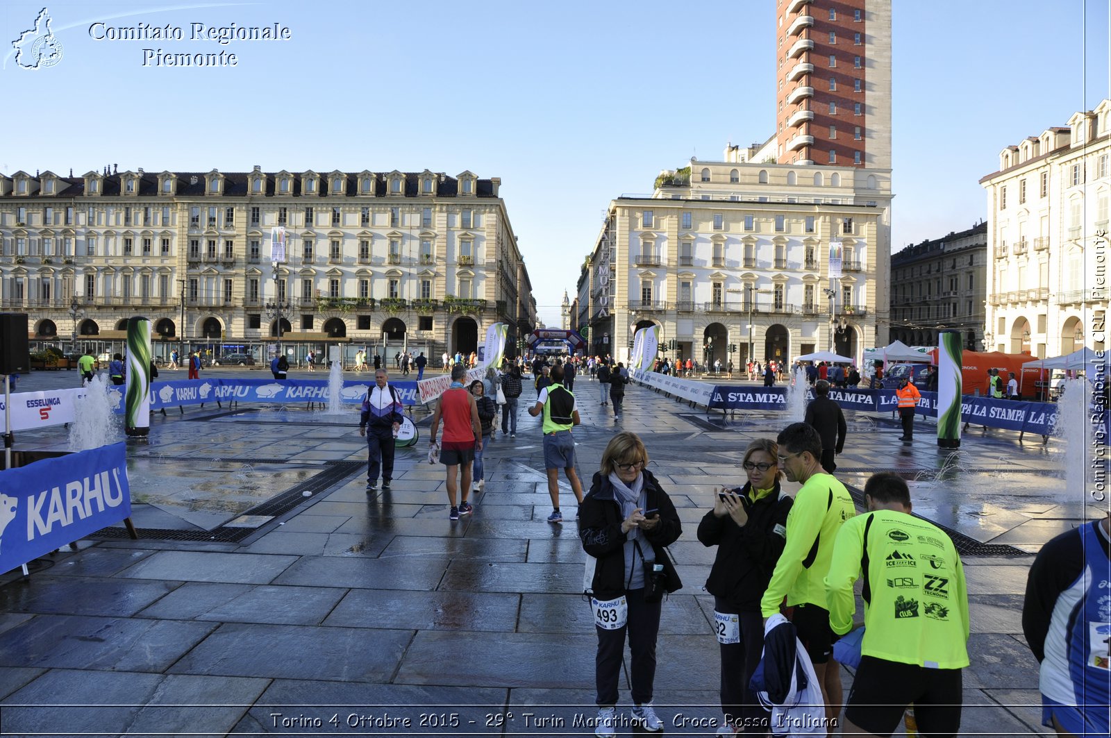 Torino 4 Ottobre 2015 - 29 Turin Marathon - Croce Rossa Italiana- Comitato Regionale del Piemonte