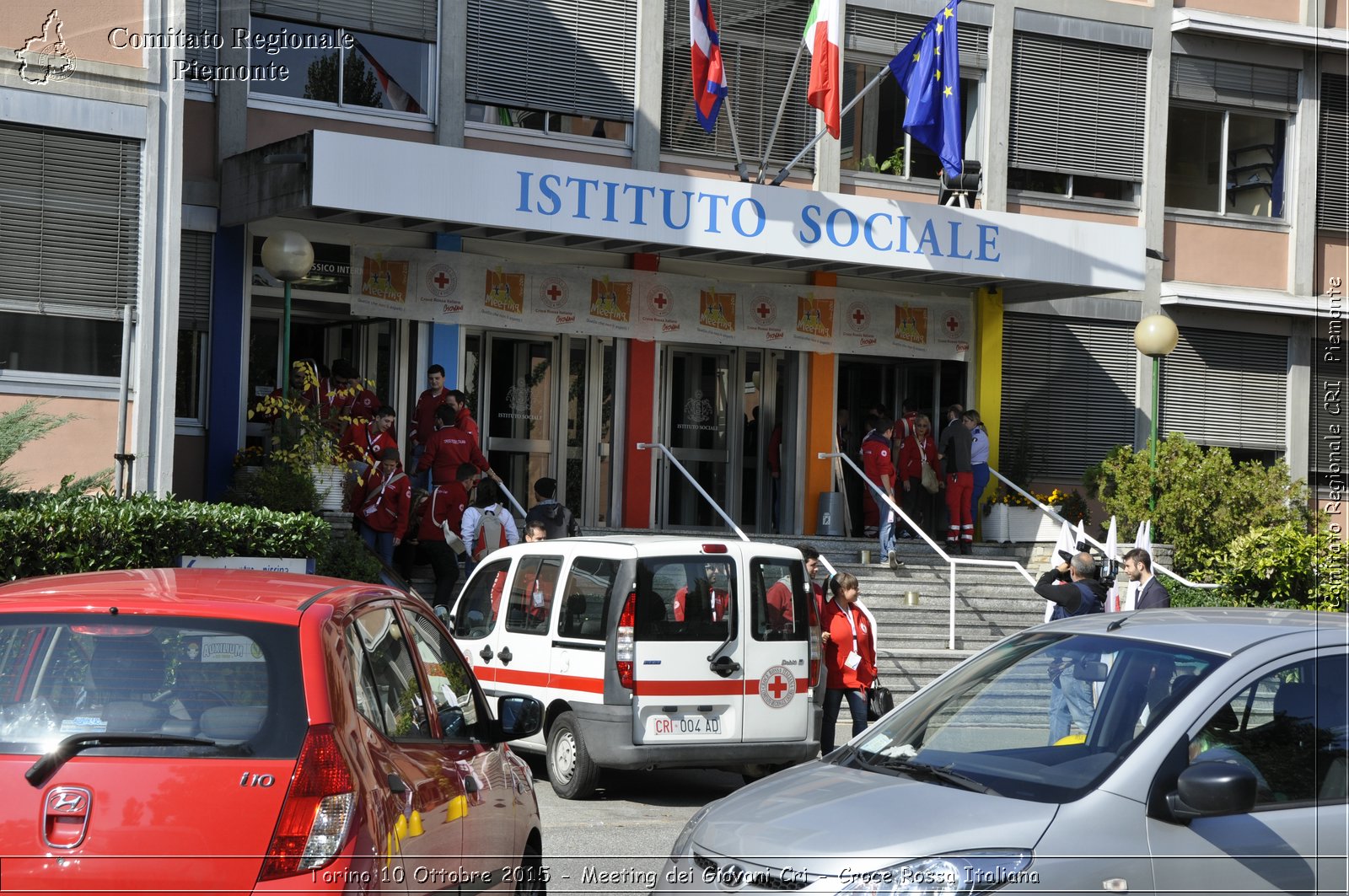 Torino 10 Ottobre 2015 - Meeting dei Giovani Cri - Croce Rossa Italiana- Comitato Regionale del Piemonte