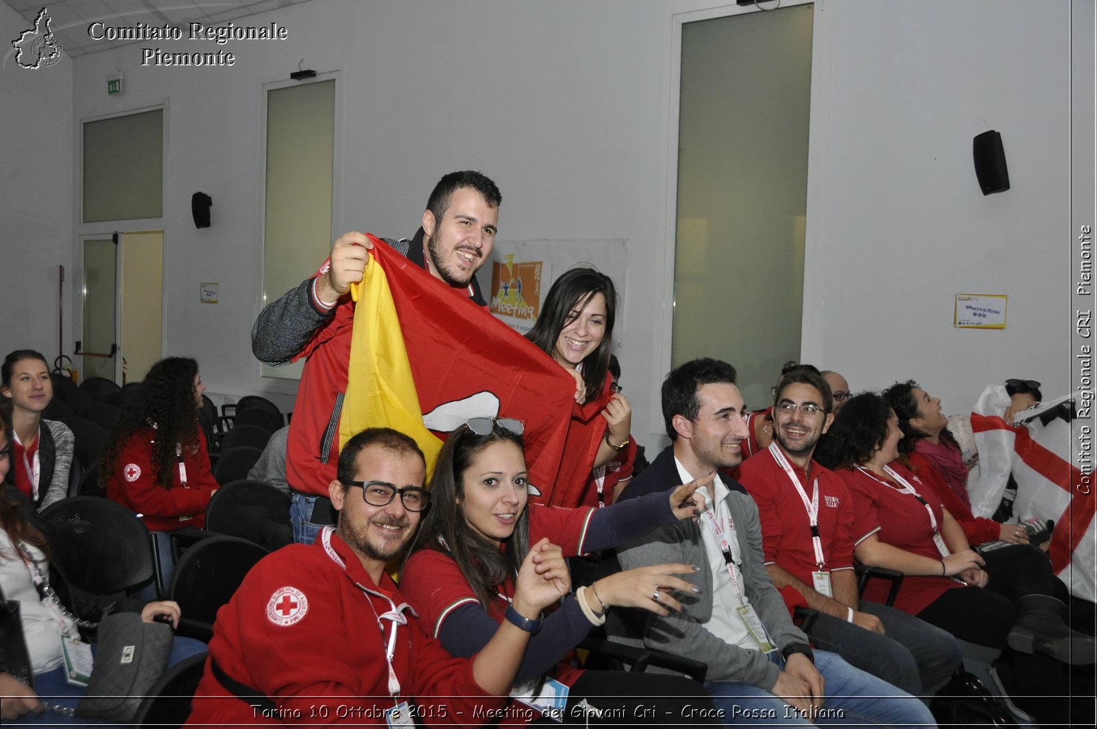 Torino 10 Ottobre 2015 - Meeting dei Giovani Cri - Croce Rossa Italiana- Comitato Regionale del Piemonte