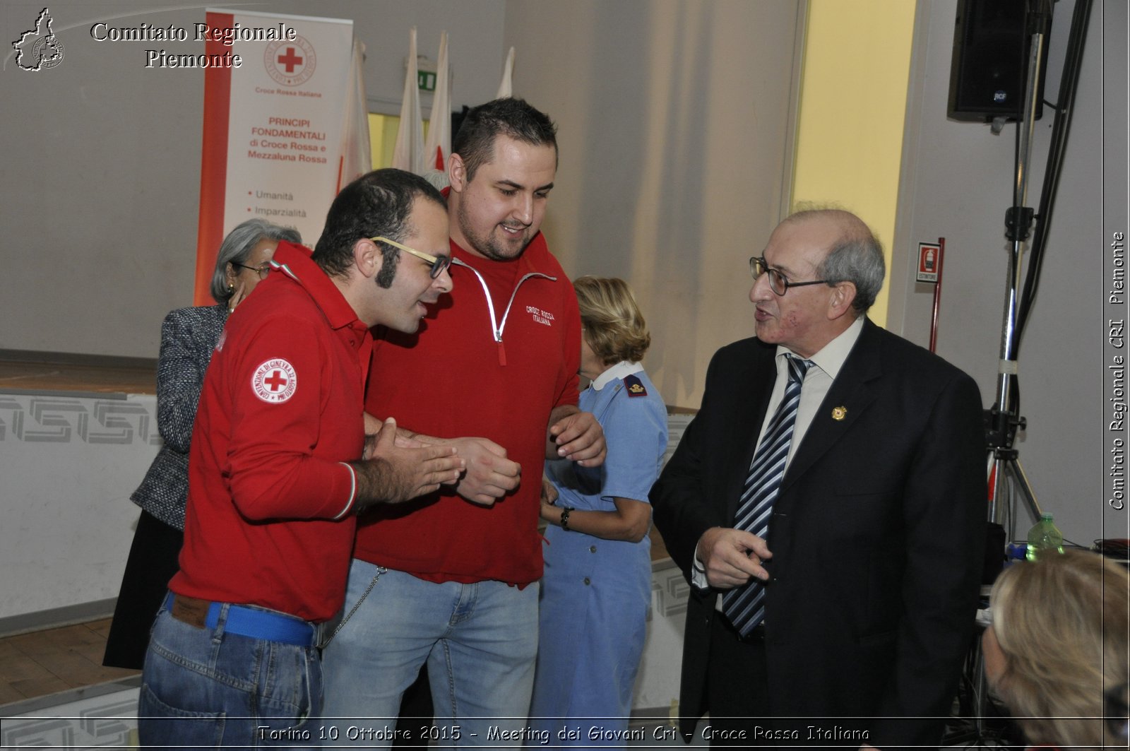 Torino 10 Ottobre 2015 - Meeting dei Giovani Cri - Croce Rossa Italiana- Comitato Regionale del Piemonte