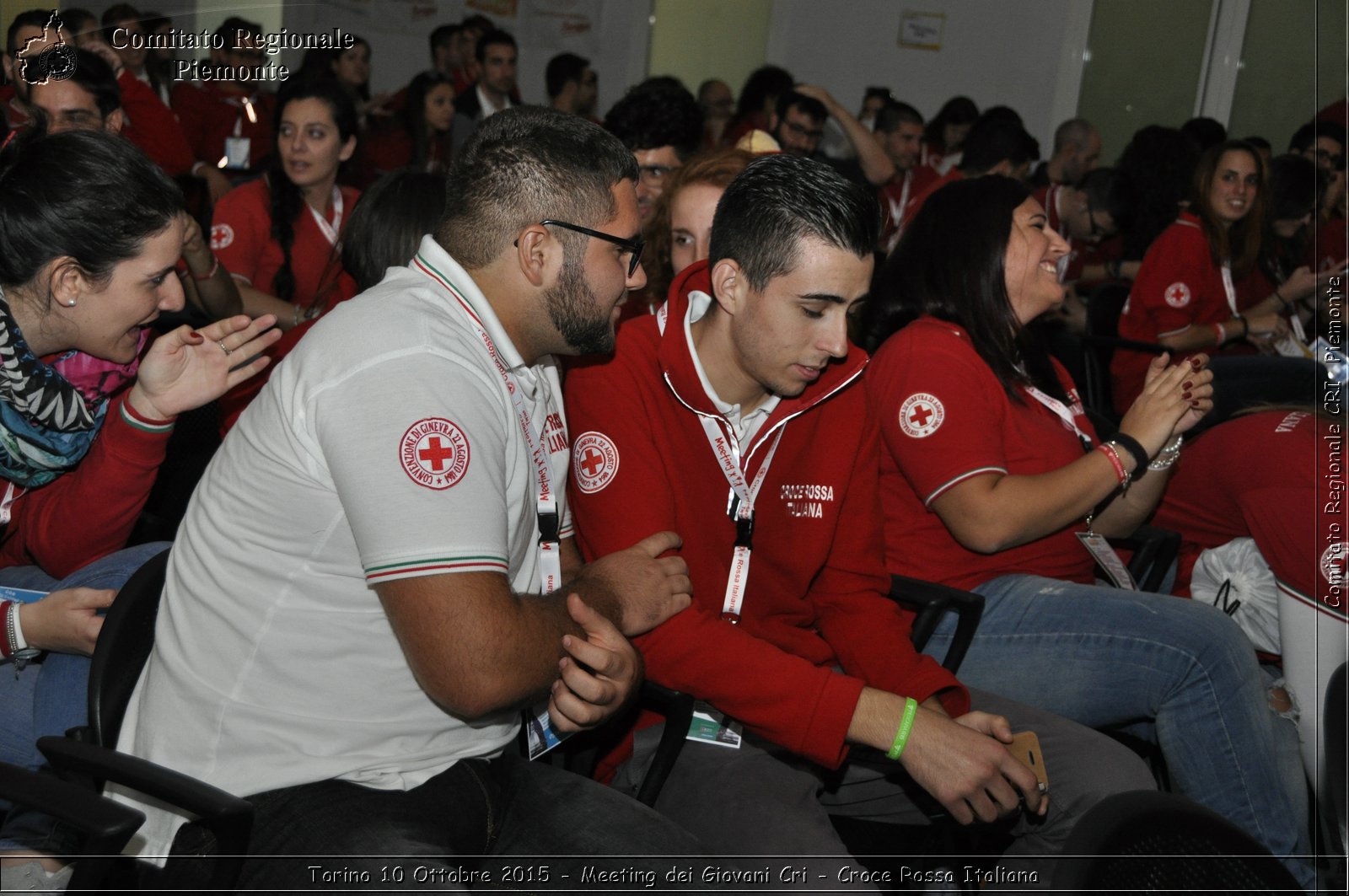 Torino 10 Ottobre 2015 - Meeting dei Giovani Cri - Croce Rossa Italiana- Comitato Regionale del Piemonte