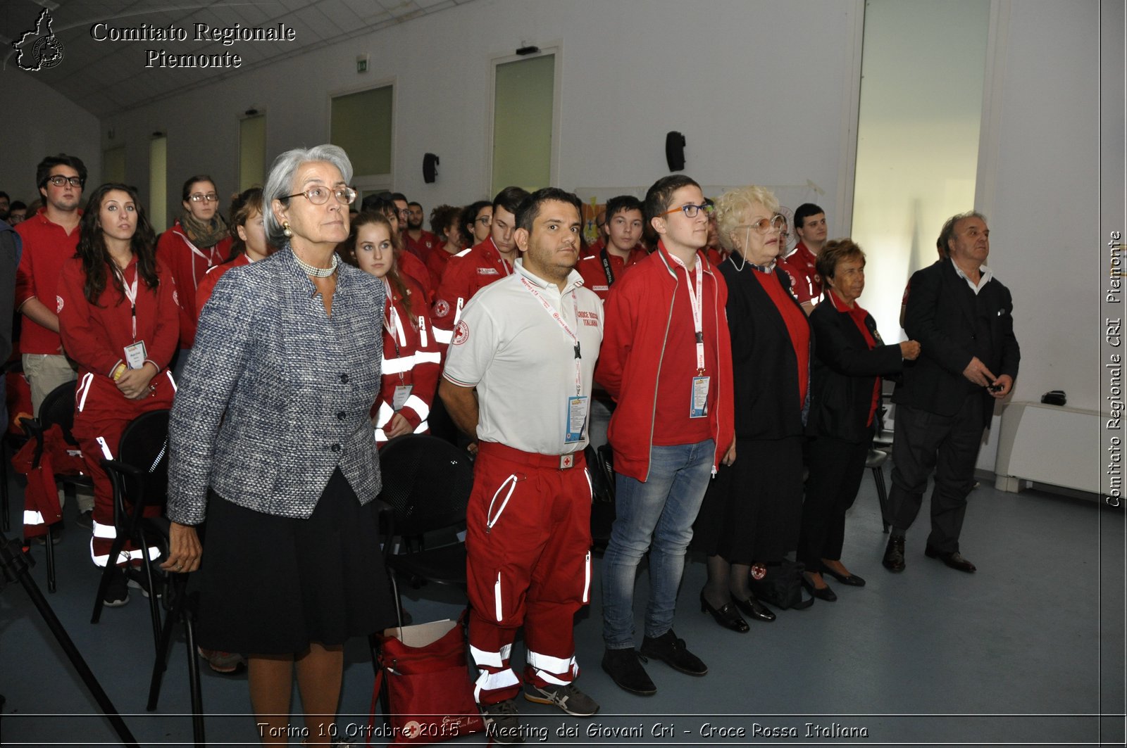 Torino 10 Ottobre 2015 - Meeting dei Giovani Cri - Croce Rossa Italiana- Comitato Regionale del Piemonte