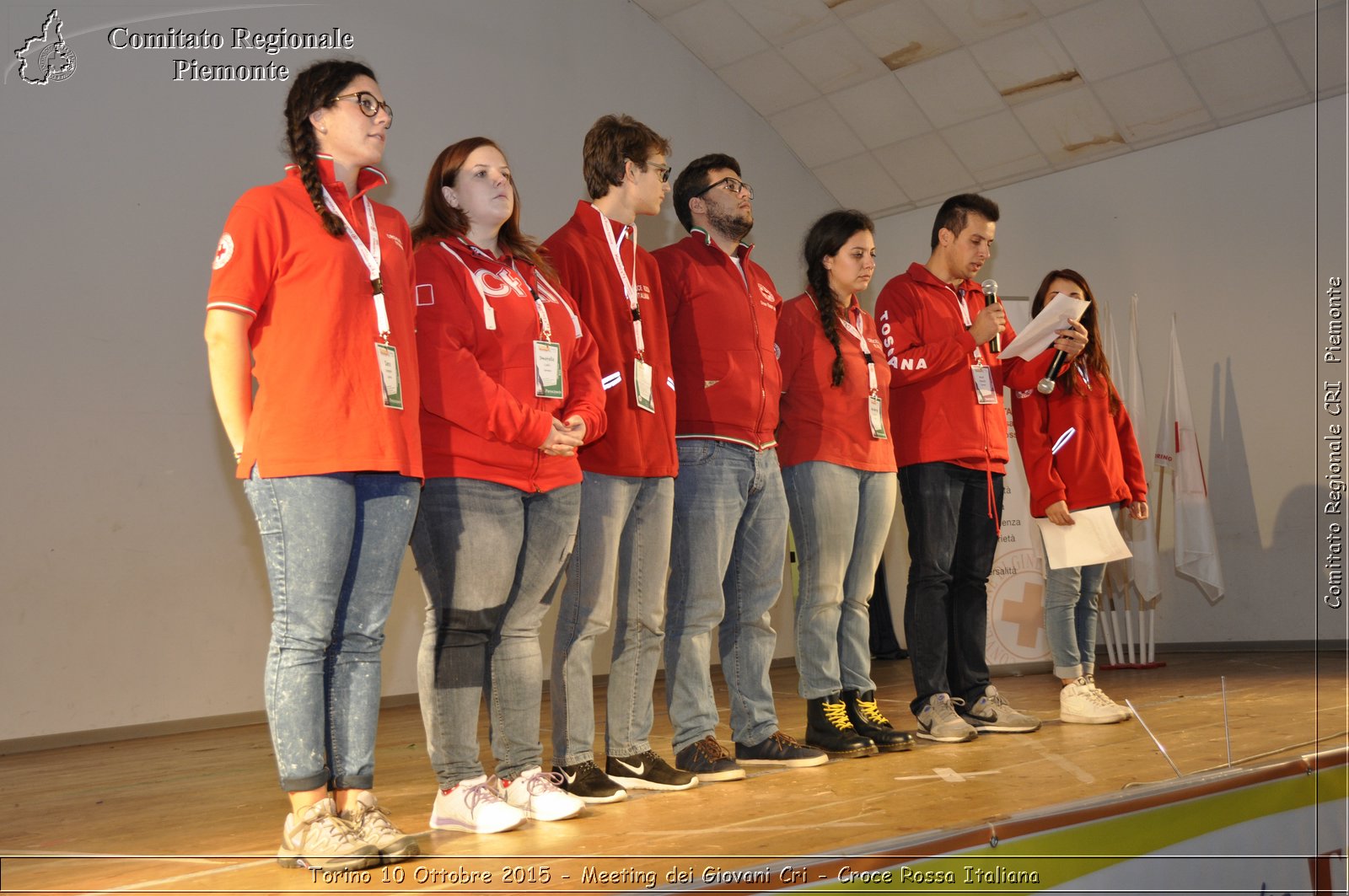 Torino 10 Ottobre 2015 - Meeting dei Giovani Cri - Croce Rossa Italiana- Comitato Regionale del Piemonte