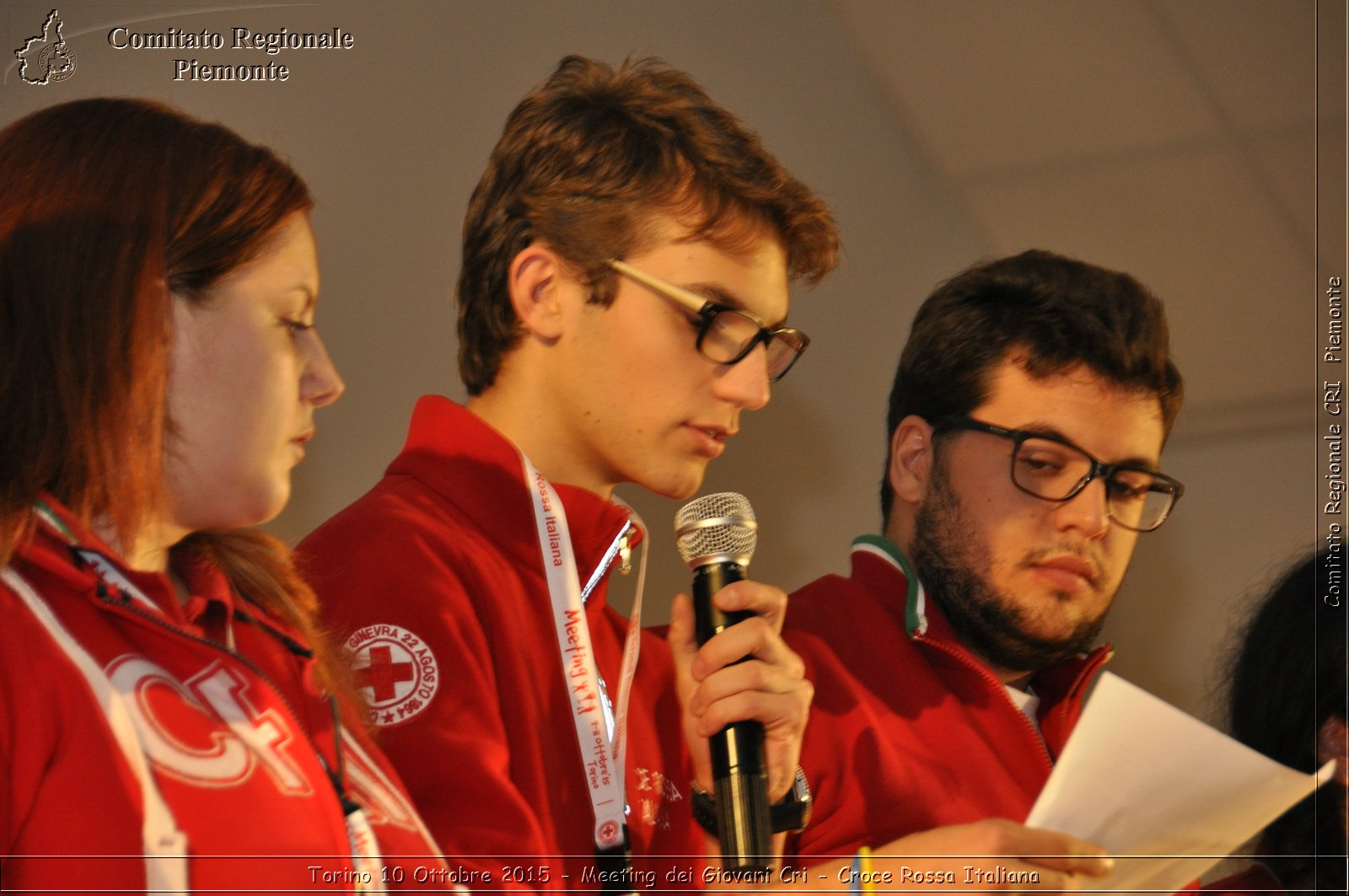 Torino 10 Ottobre 2015 - Meeting dei Giovani Cri - Croce Rossa Italiana- Comitato Regionale del Piemonte