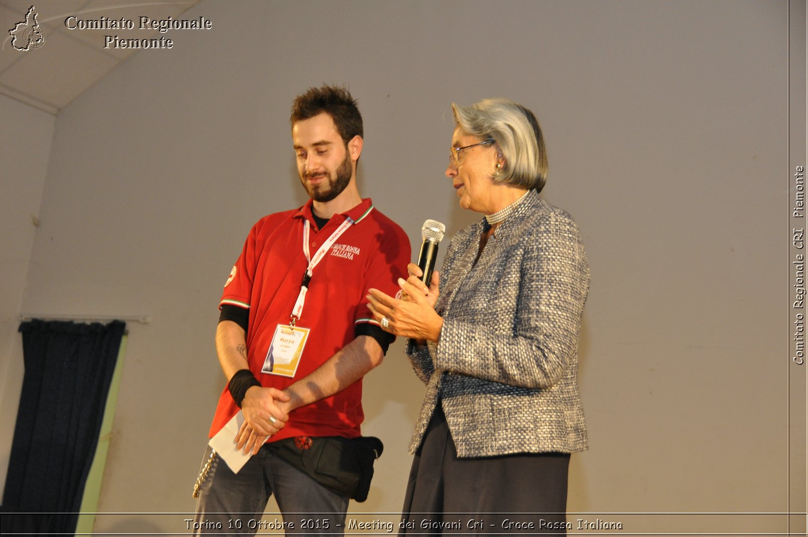 Torino 10 Ottobre 2015 - Meeting dei Giovani Cri - Croce Rossa Italiana- Comitato Regionale del Piemonte