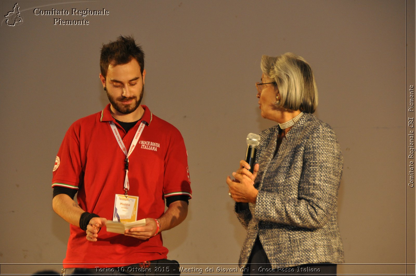 Torino 10 Ottobre 2015 - Meeting dei Giovani Cri - Croce Rossa Italiana- Comitato Regionale del Piemonte