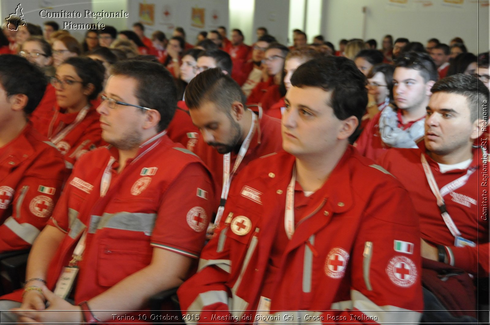 Torino 10 Ottobre 2015 - Meeting dei Giovani Cri - Croce Rossa Italiana- Comitato Regionale del Piemonte