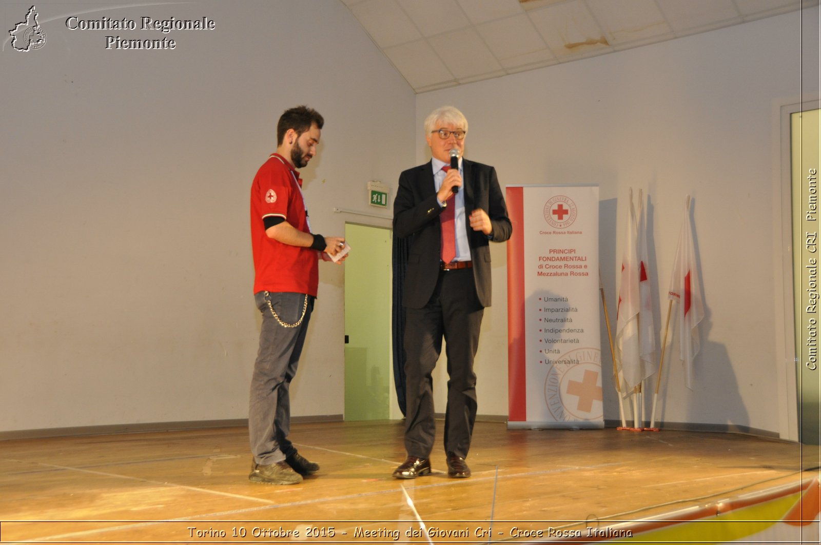 Torino 10 Ottobre 2015 - Meeting dei Giovani Cri - Croce Rossa Italiana- Comitato Regionale del Piemonte