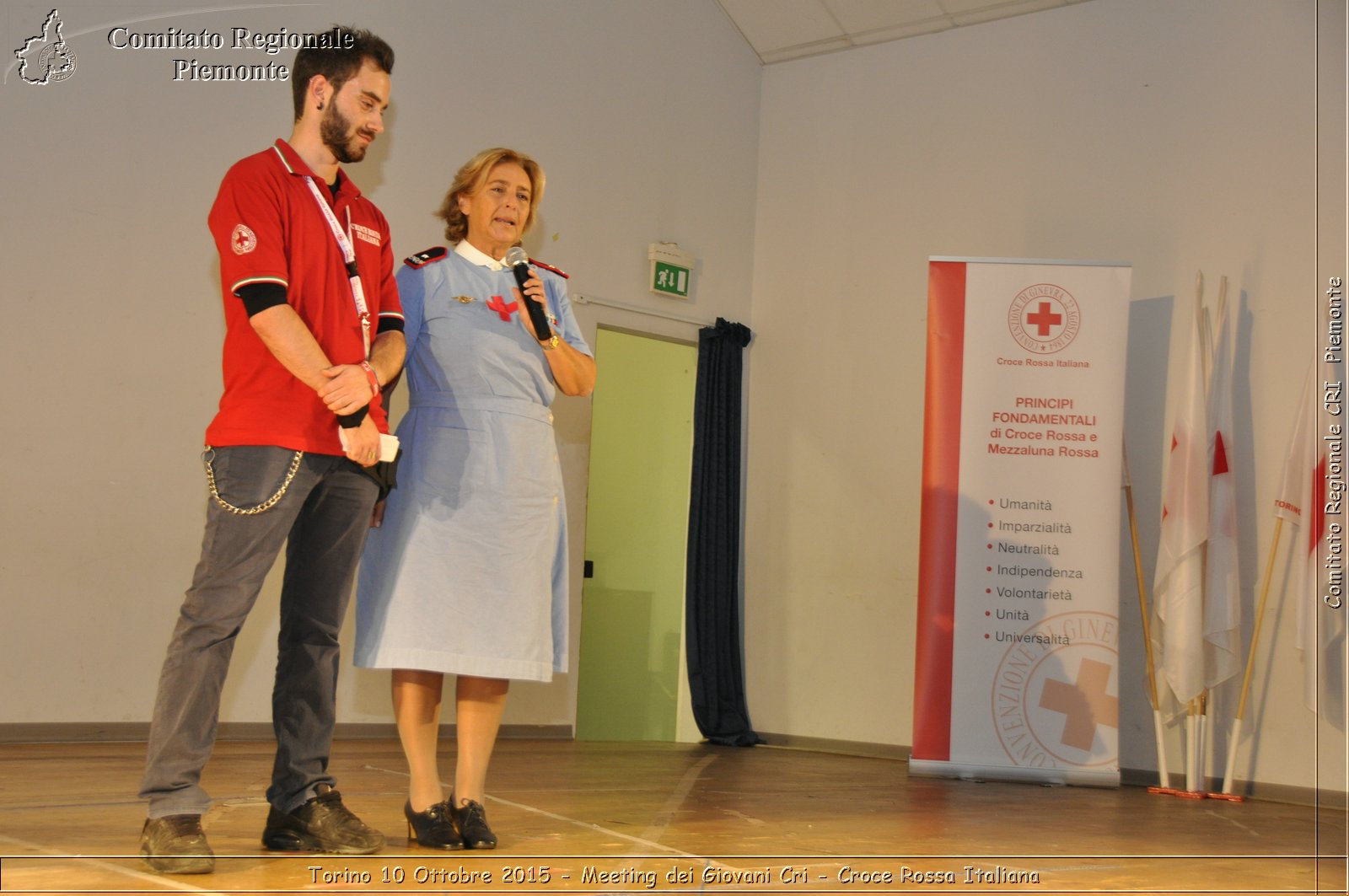 Torino 10 Ottobre 2015 - Meeting dei Giovani Cri - Croce Rossa Italiana- Comitato Regionale del Piemonte