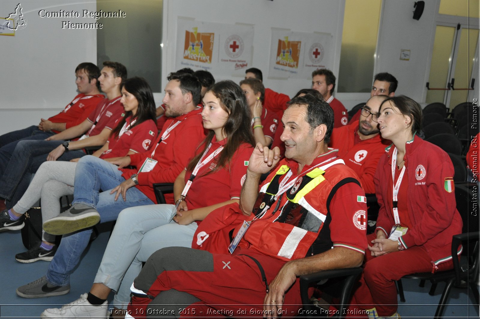 Torino 10 Ottobre 2015 - Meeting dei Giovani Cri - Croce Rossa Italiana- Comitato Regionale del Piemonte