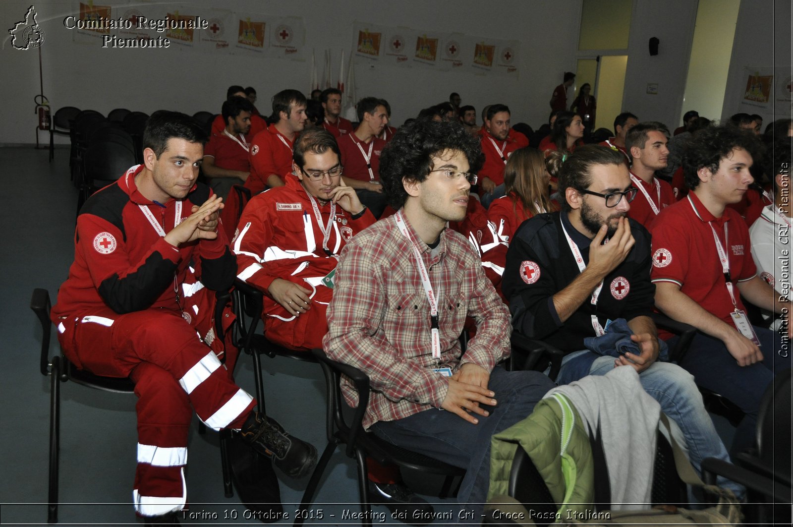 Torino 10 Ottobre 2015 - Meeting dei Giovani Cri - Croce Rossa Italiana- Comitato Regionale del Piemonte