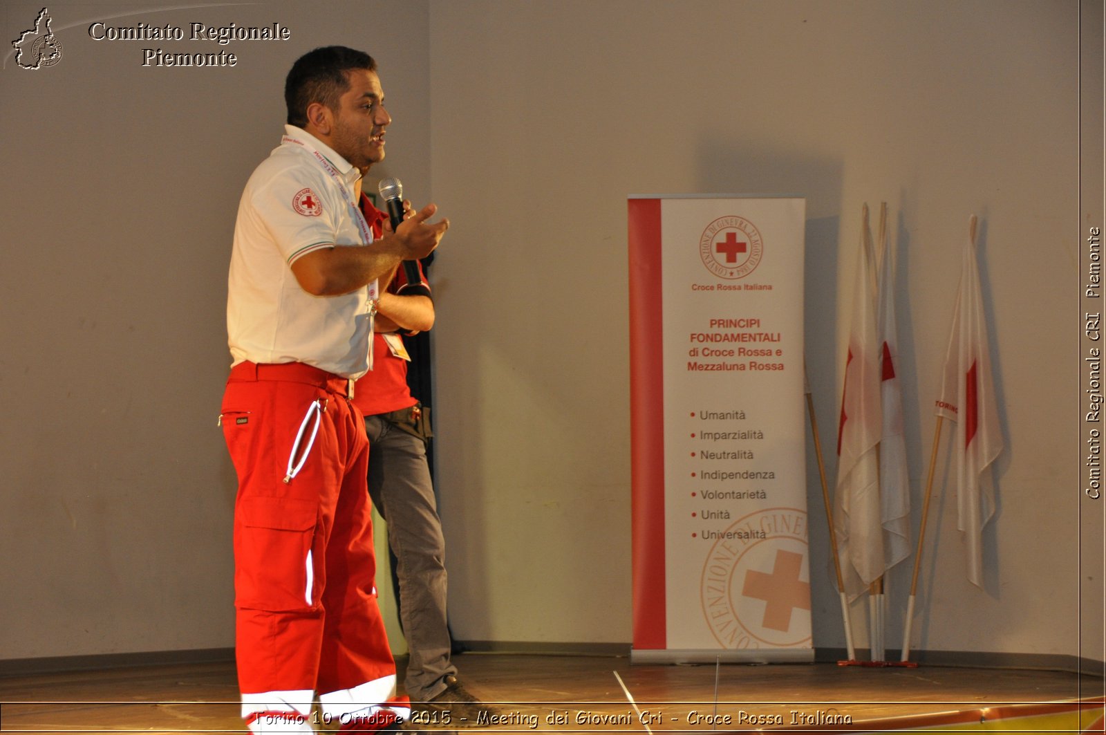 Torino 10 Ottobre 2015 - Meeting dei Giovani Cri - Croce Rossa Italiana- Comitato Regionale del Piemonte