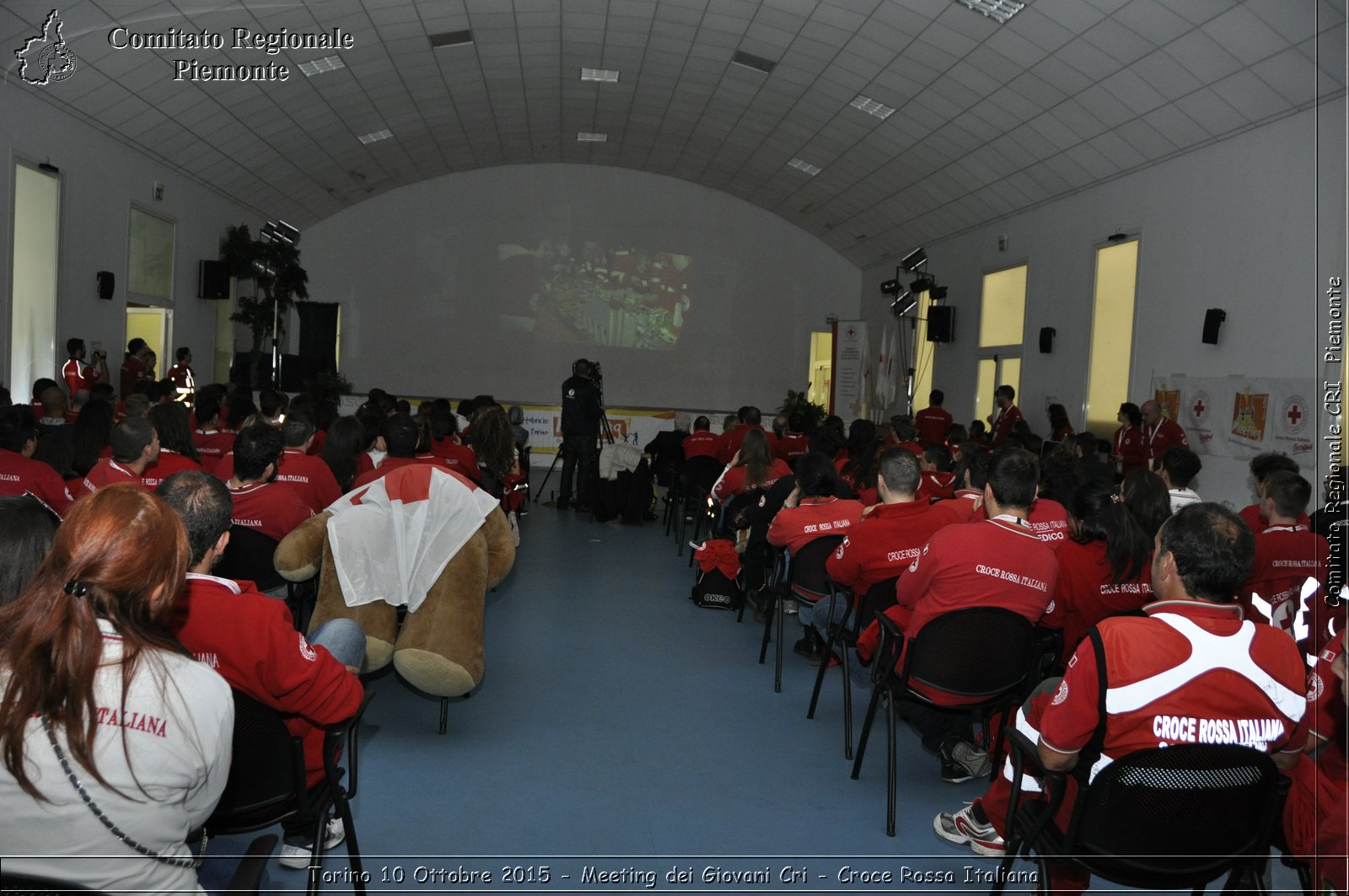 Torino 10 Ottobre 2015 - Meeting dei Giovani Cri - Croce Rossa Italiana- Comitato Regionale del Piemonte