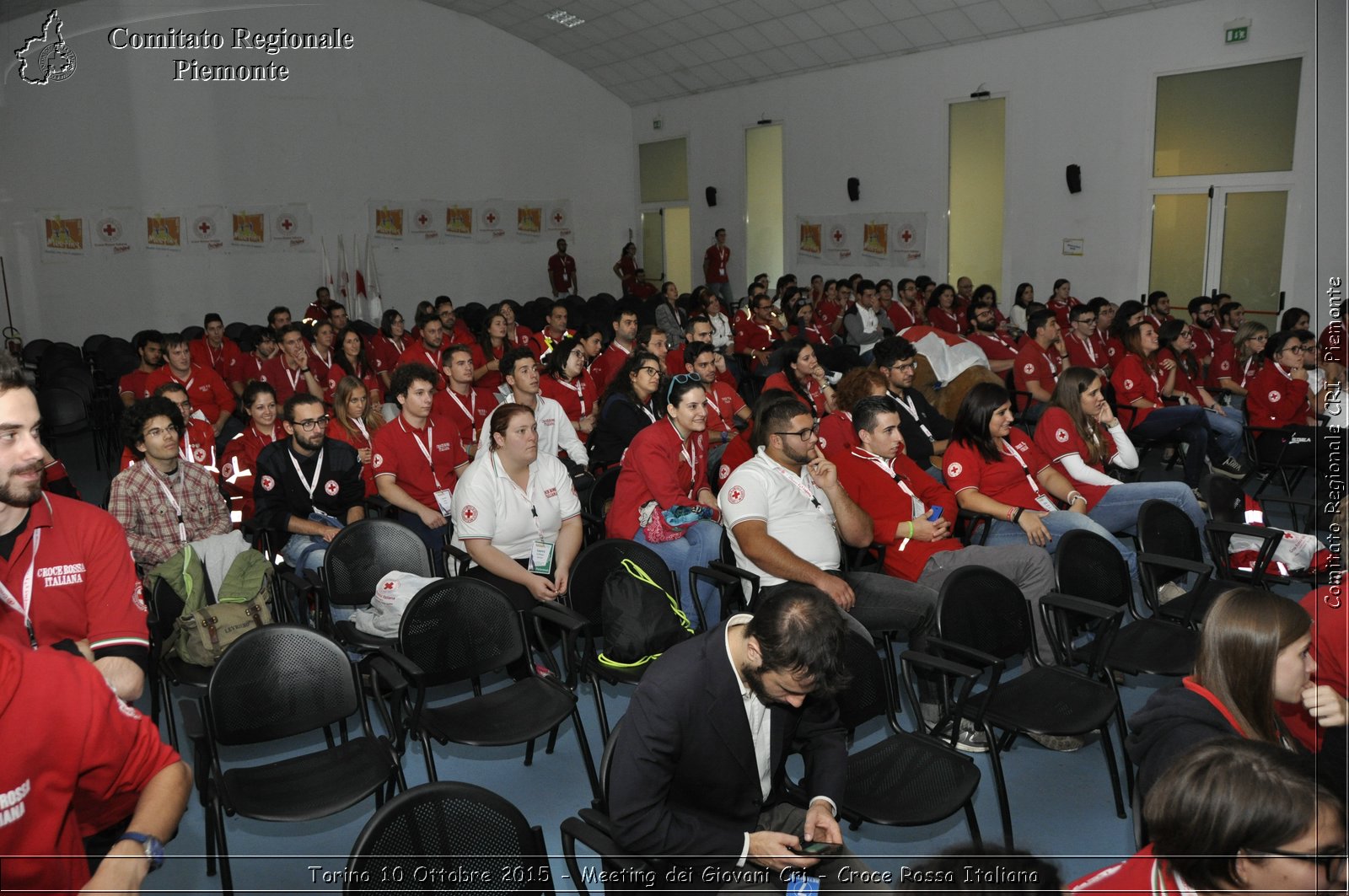 Torino 10 Ottobre 2015 - Meeting dei Giovani Cri - Croce Rossa Italiana- Comitato Regionale del Piemonte