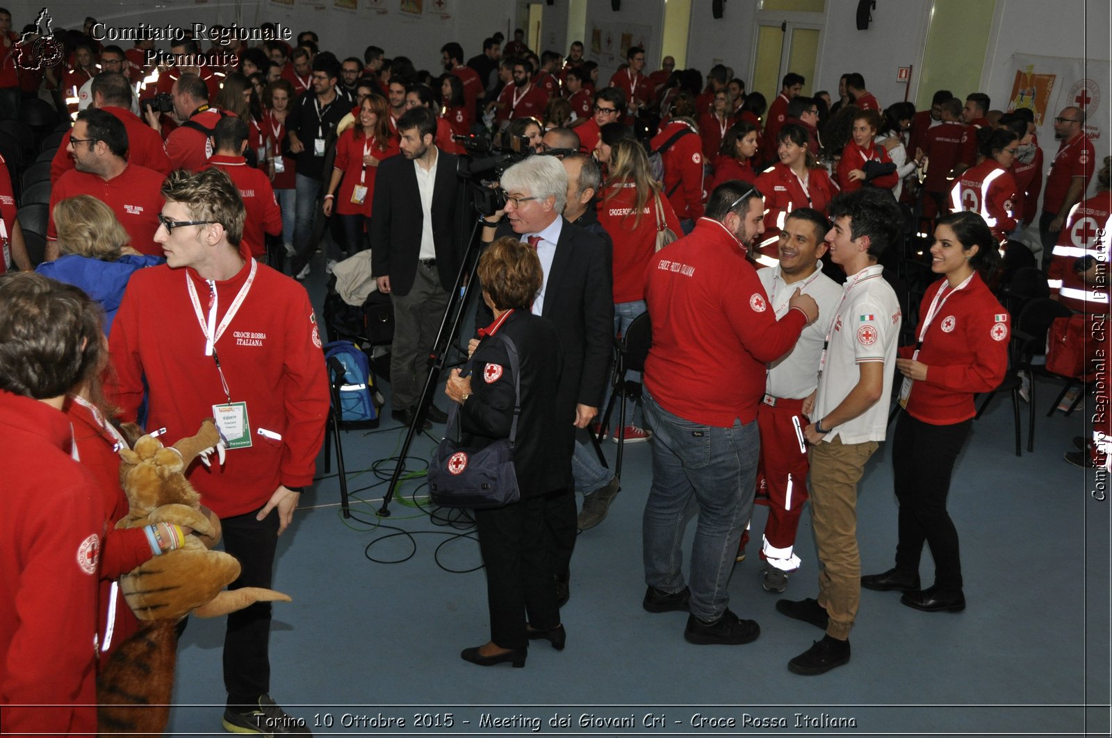 Torino 10 Ottobre 2015 - Meeting dei Giovani Cri - Croce Rossa Italiana- Comitato Regionale del Piemonte