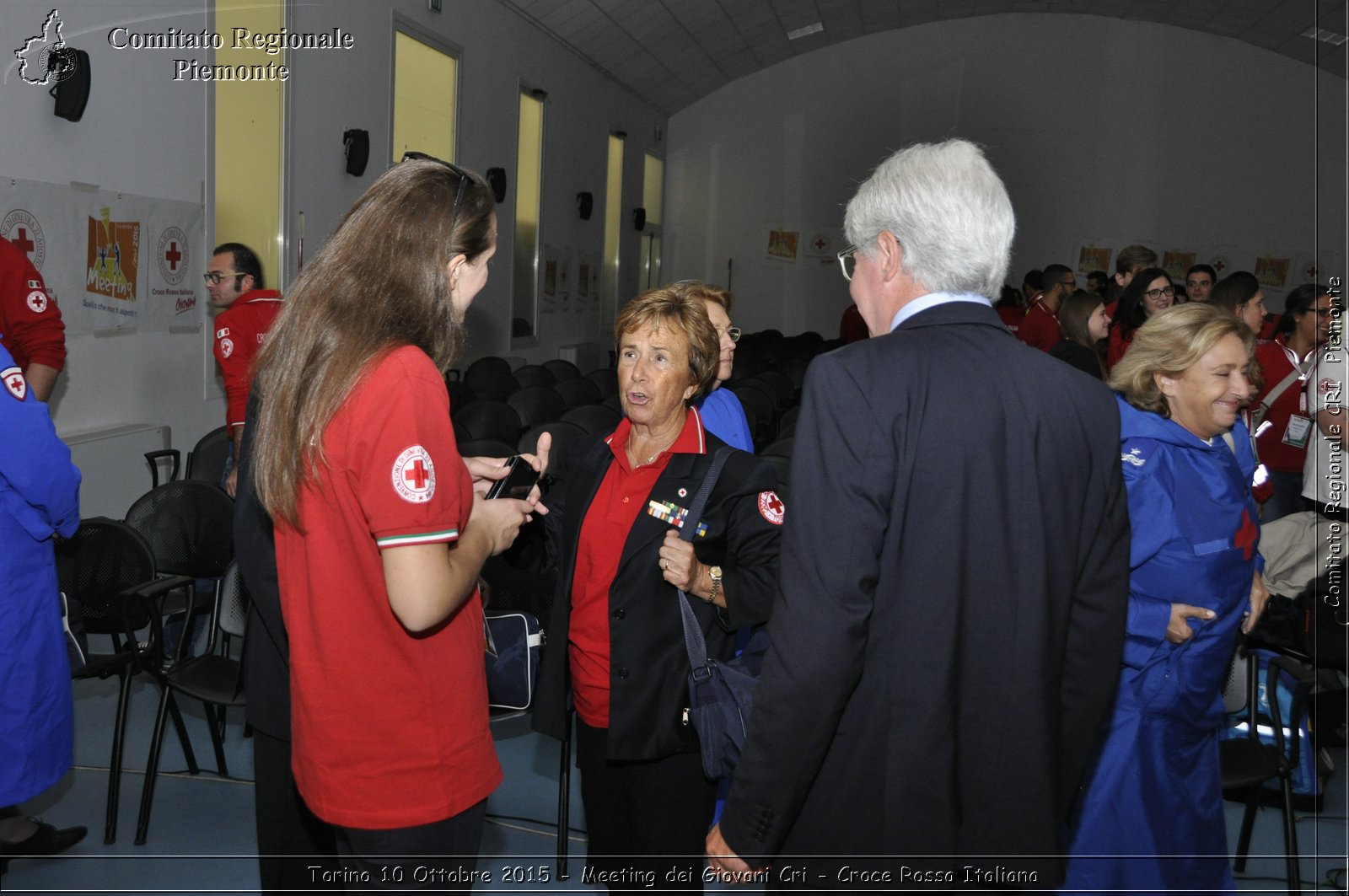 Torino 10 Ottobre 2015 - Meeting dei Giovani Cri - Croce Rossa Italiana- Comitato Regionale del Piemonte