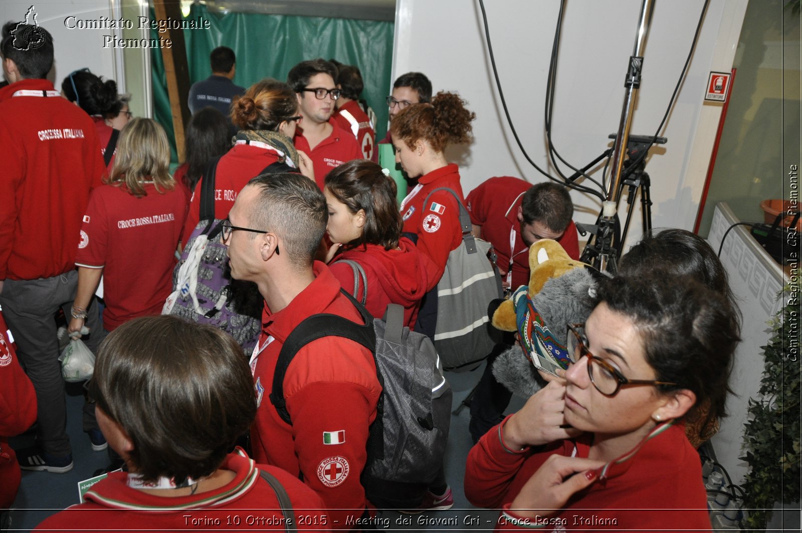 Torino 10 Ottobre 2015 - Meeting dei Giovani Cri - Croce Rossa Italiana- Comitato Regionale del Piemonte