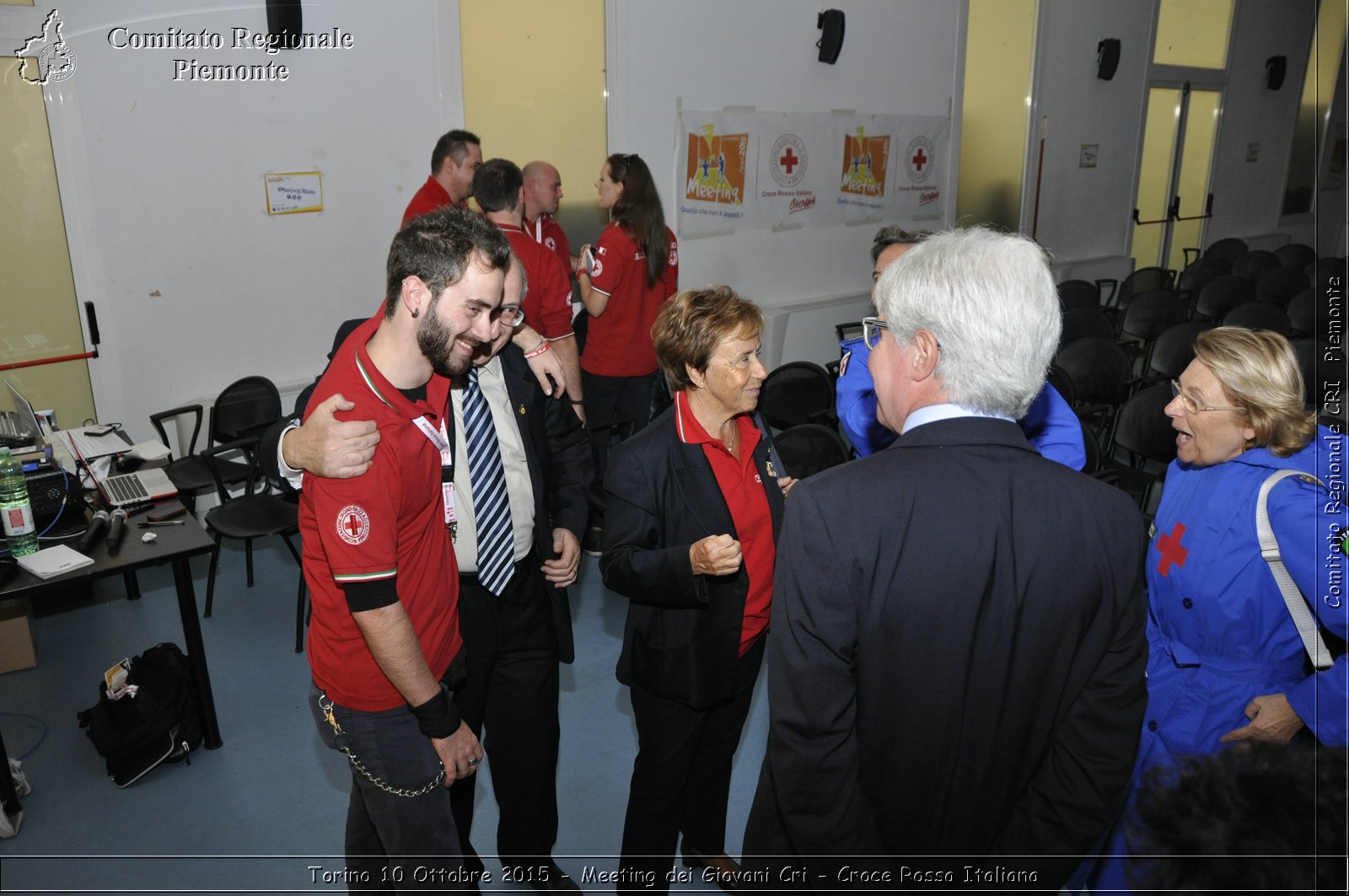 Torino 10 Ottobre 2015 - Meeting dei Giovani Cri - Croce Rossa Italiana- Comitato Regionale del Piemonte