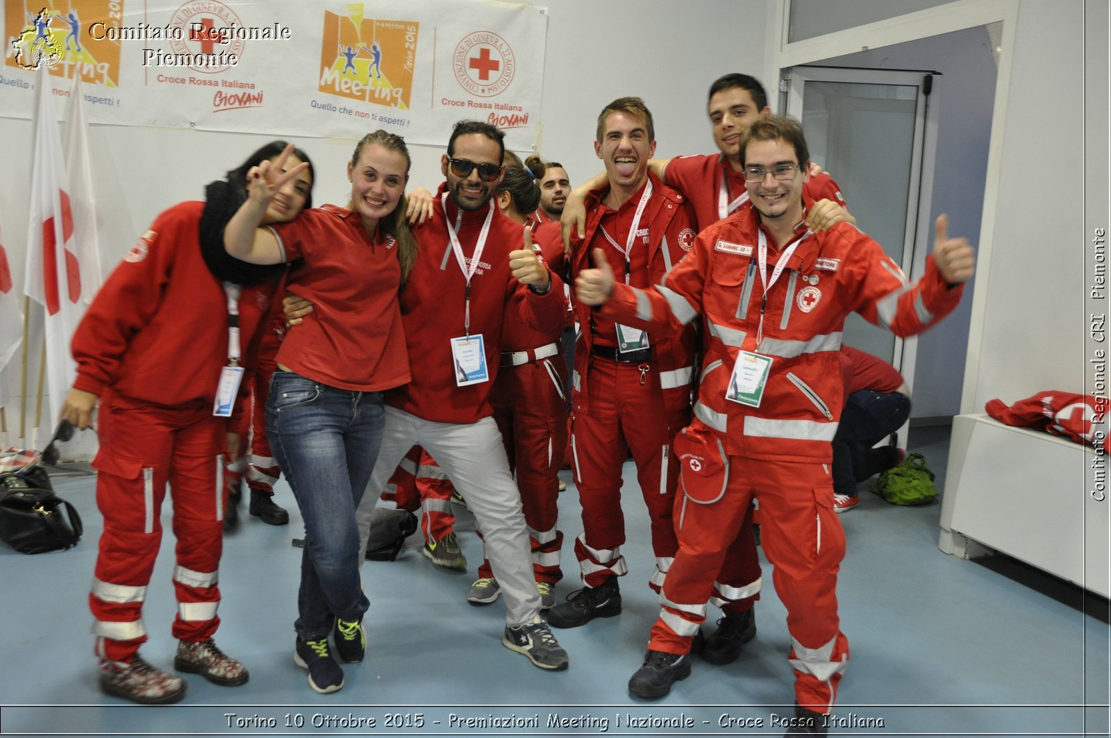 Torino 10 Ottobre 2015 - Premiazioni Meeting Nazionale - Croce Rossa Italiana- Comitato Regionale del Piemonte