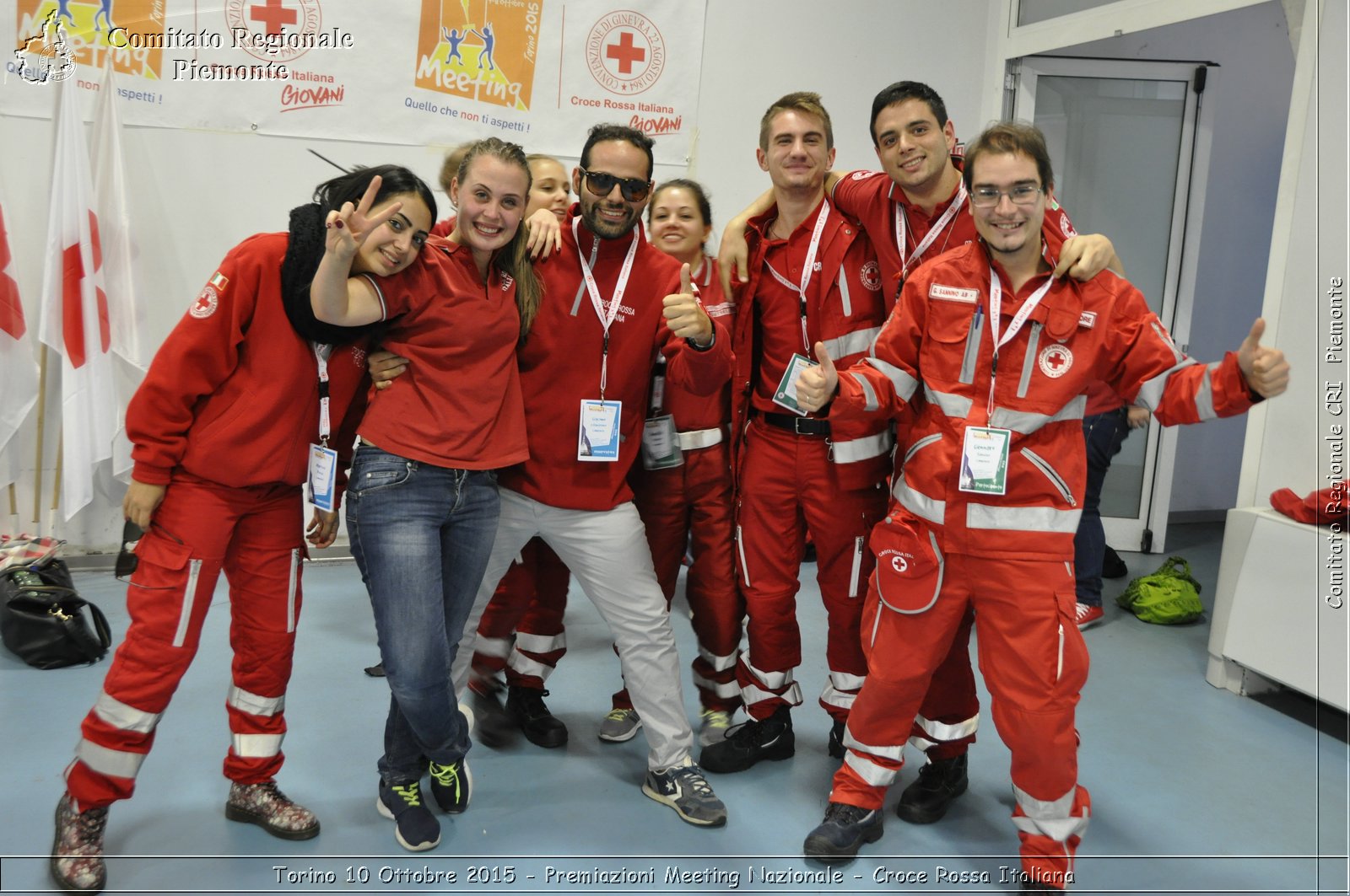 Torino 10 Ottobre 2015 - Premiazioni Meeting Nazionale - Croce Rossa Italiana- Comitato Regionale del Piemonte