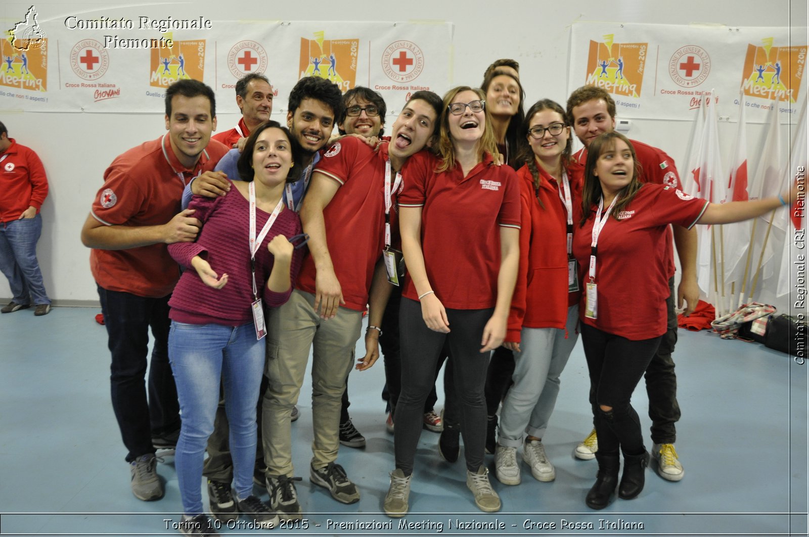 Torino 10 Ottobre 2015 - Premiazioni Meeting Nazionale - Croce Rossa Italiana- Comitato Regionale del Piemonte