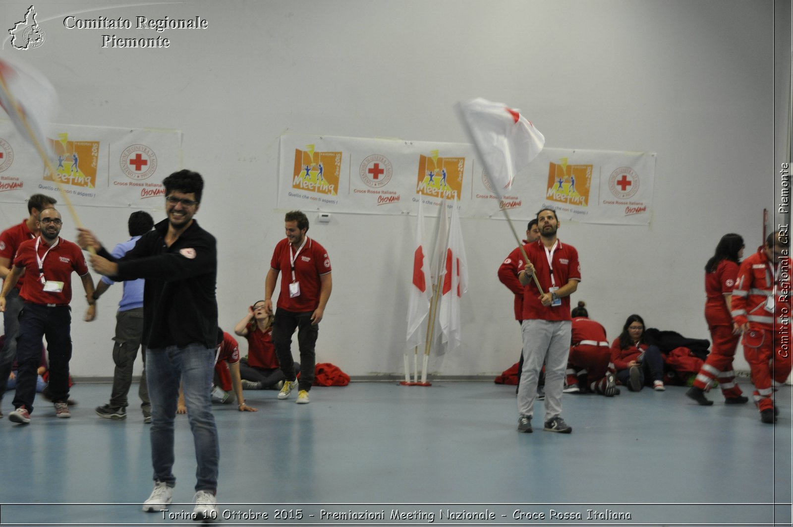 Torino 10 Ottobre 2015 - Premiazioni Meeting Nazionale - Croce Rossa Italiana- Comitato Regionale del Piemonte