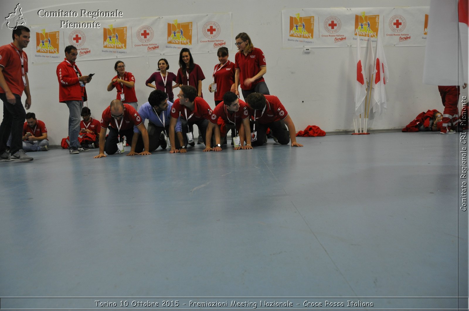 Torino 10 Ottobre 2015 - Premiazioni Meeting Nazionale - Croce Rossa Italiana- Comitato Regionale del Piemonte