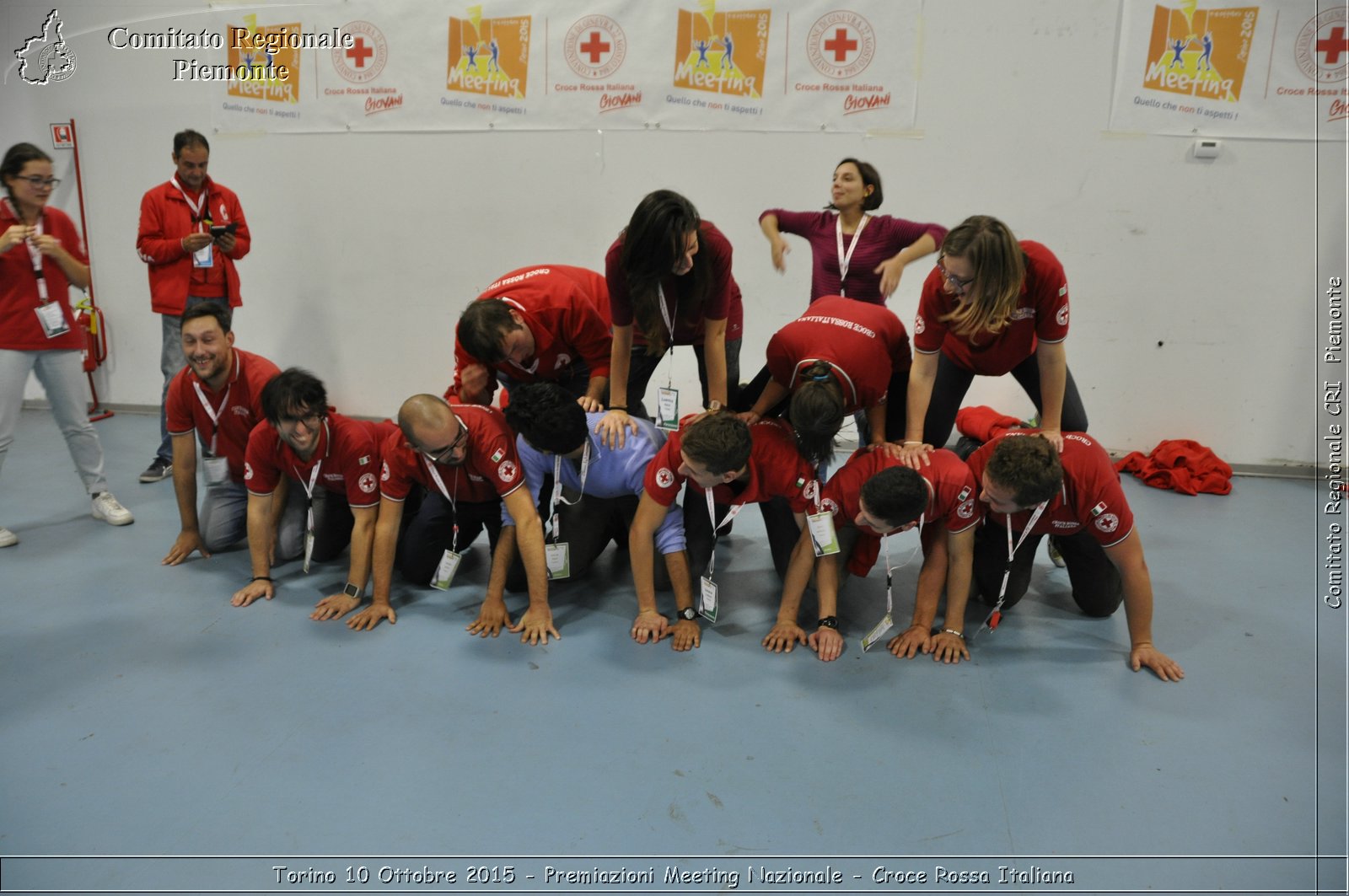 Torino 10 Ottobre 2015 - Premiazioni Meeting Nazionale - Croce Rossa Italiana- Comitato Regionale del Piemonte