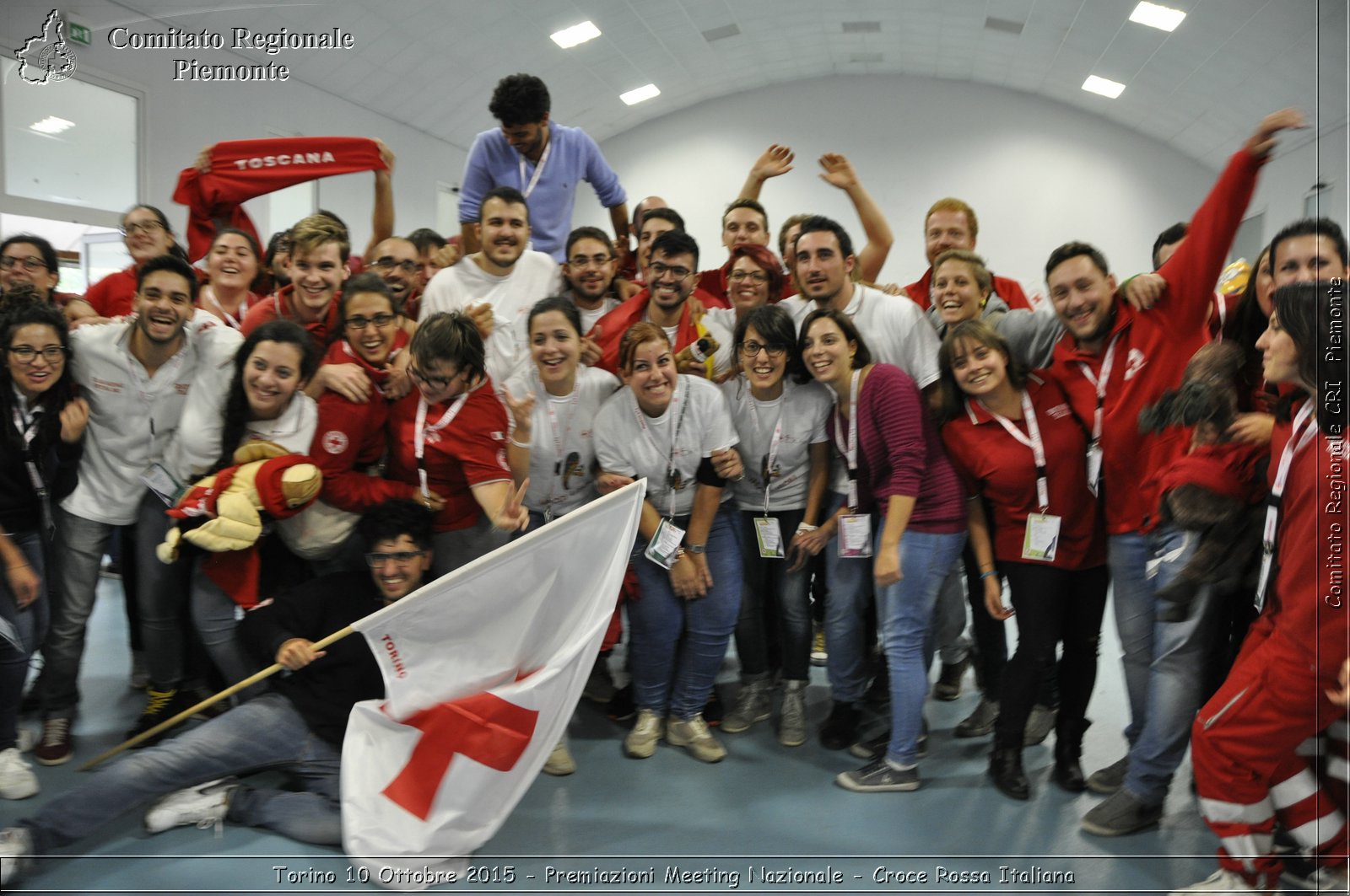 Torino 10 Ottobre 2015 - Premiazioni Meeting Nazionale - Croce Rossa Italiana- Comitato Regionale del Piemonte