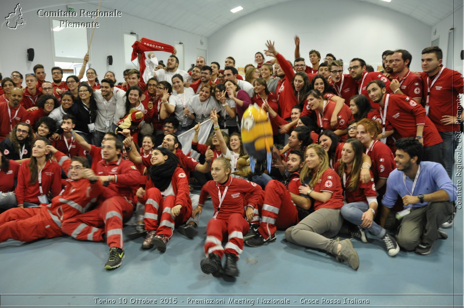 Torino 10 Ottobre 2015 - Premiazioni Meeting Nazionale - Croce Rossa Italiana- Comitato Regionale del Piemonte