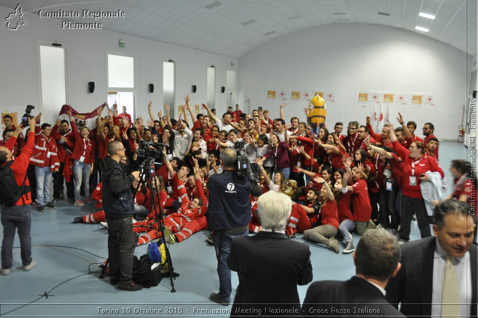 Torino 10 Ottobre 2015 - Premiazioni Meeting Nazionale - Croce Rossa Italiana- Comitato Regionale del Piemonte