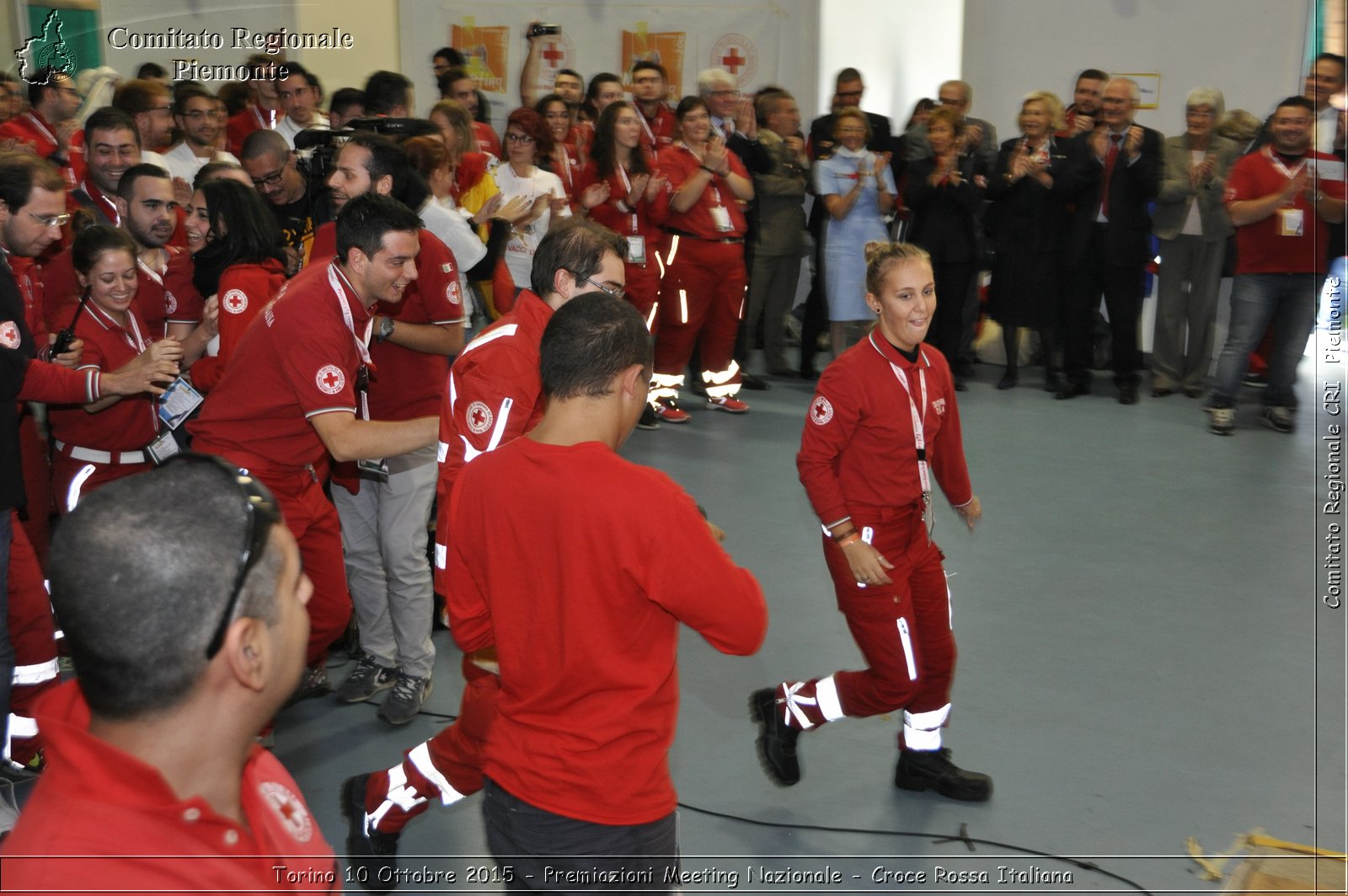 Torino 10 Ottobre 2015 - Premiazioni Meeting Nazionale - Croce Rossa Italiana- Comitato Regionale del Piemonte